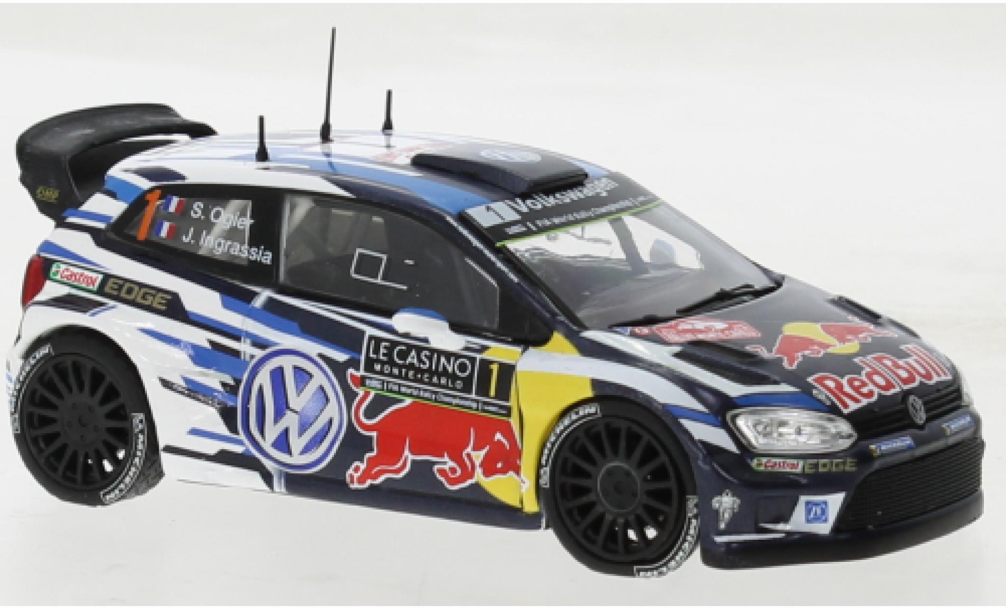 Volkswagen Polo 1/43 SpecialC R WRC No.1 Red Bull Rallye WM Rallye Monte Carlo 2016 modelauto