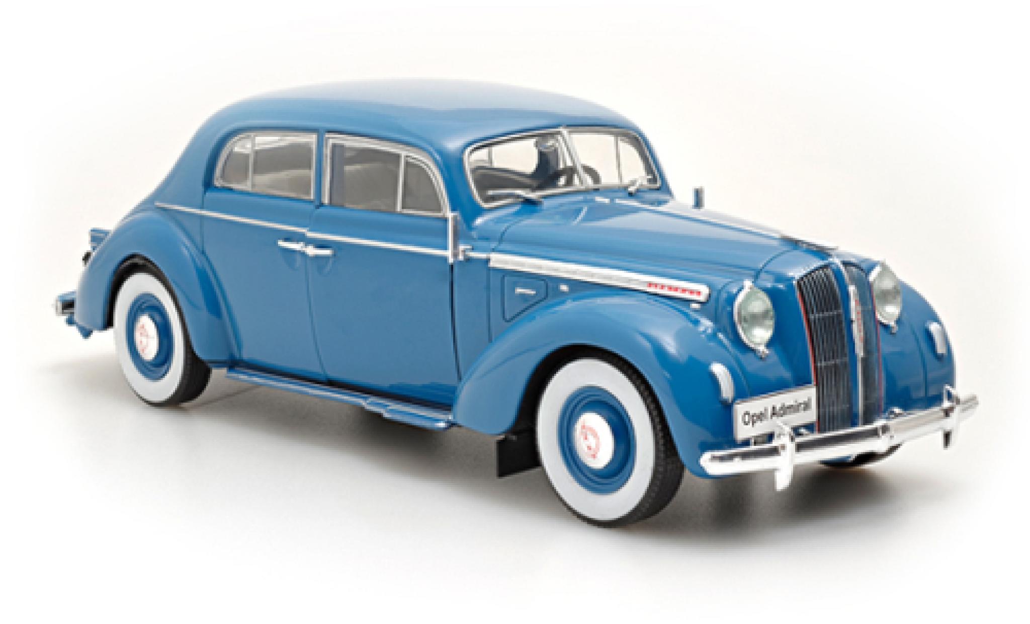 Opel Admiral 1/24 SpecialC blauw 1938 modelauto