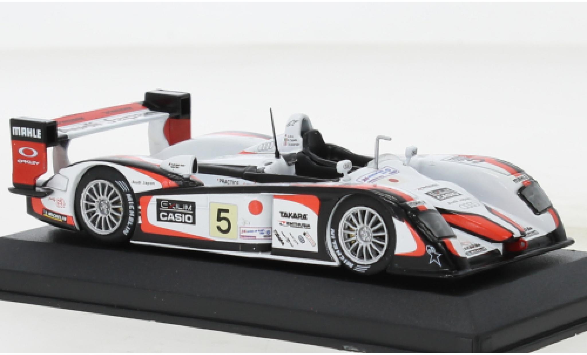 Audi R8 1/43 SpecialC .-130 No.5 24h Le Mans 2004 modelauto