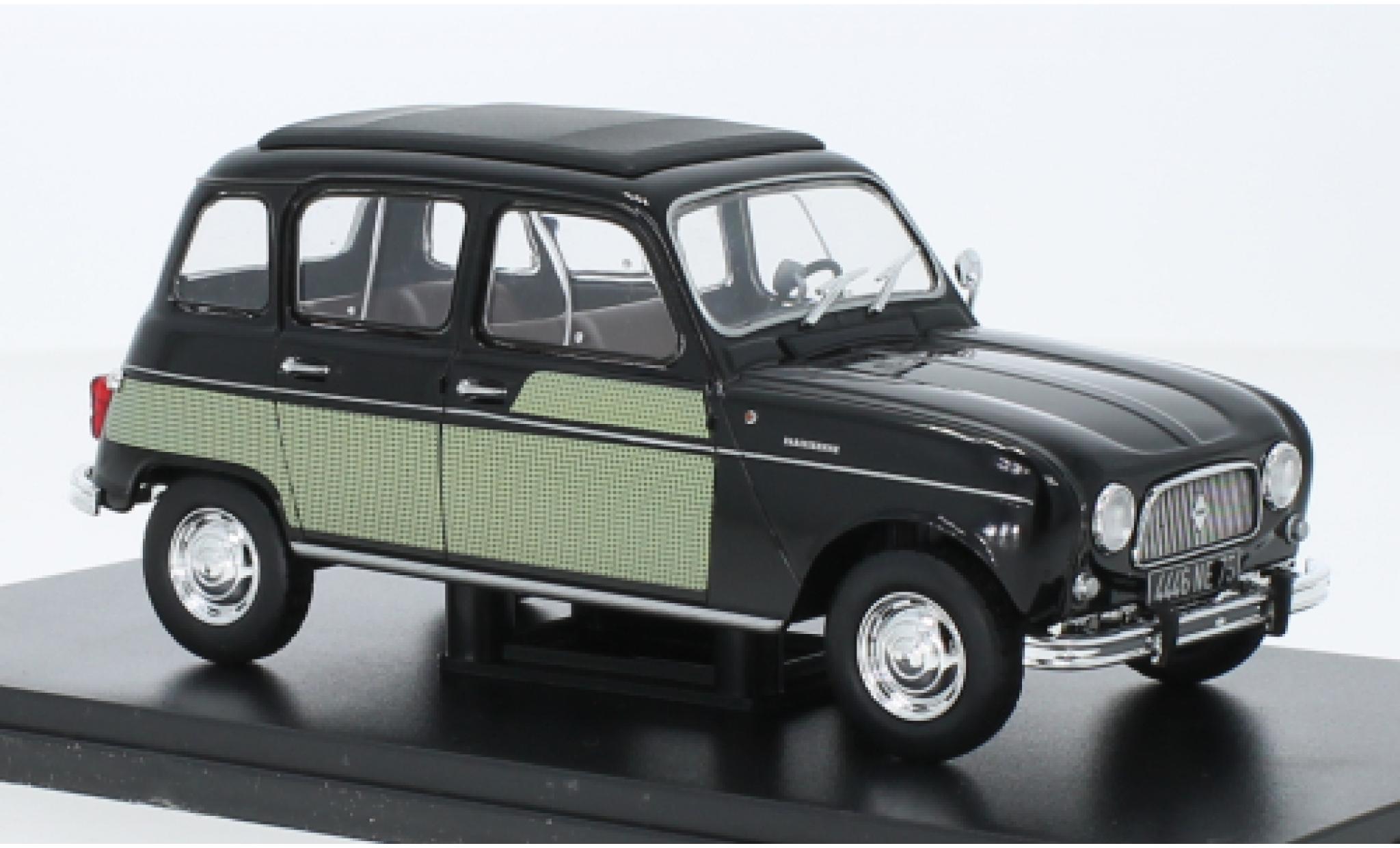 Renault 4 1/24 SpecialC .-132 L Parisienne zwart/D&eacute;corer 1966 modelauto