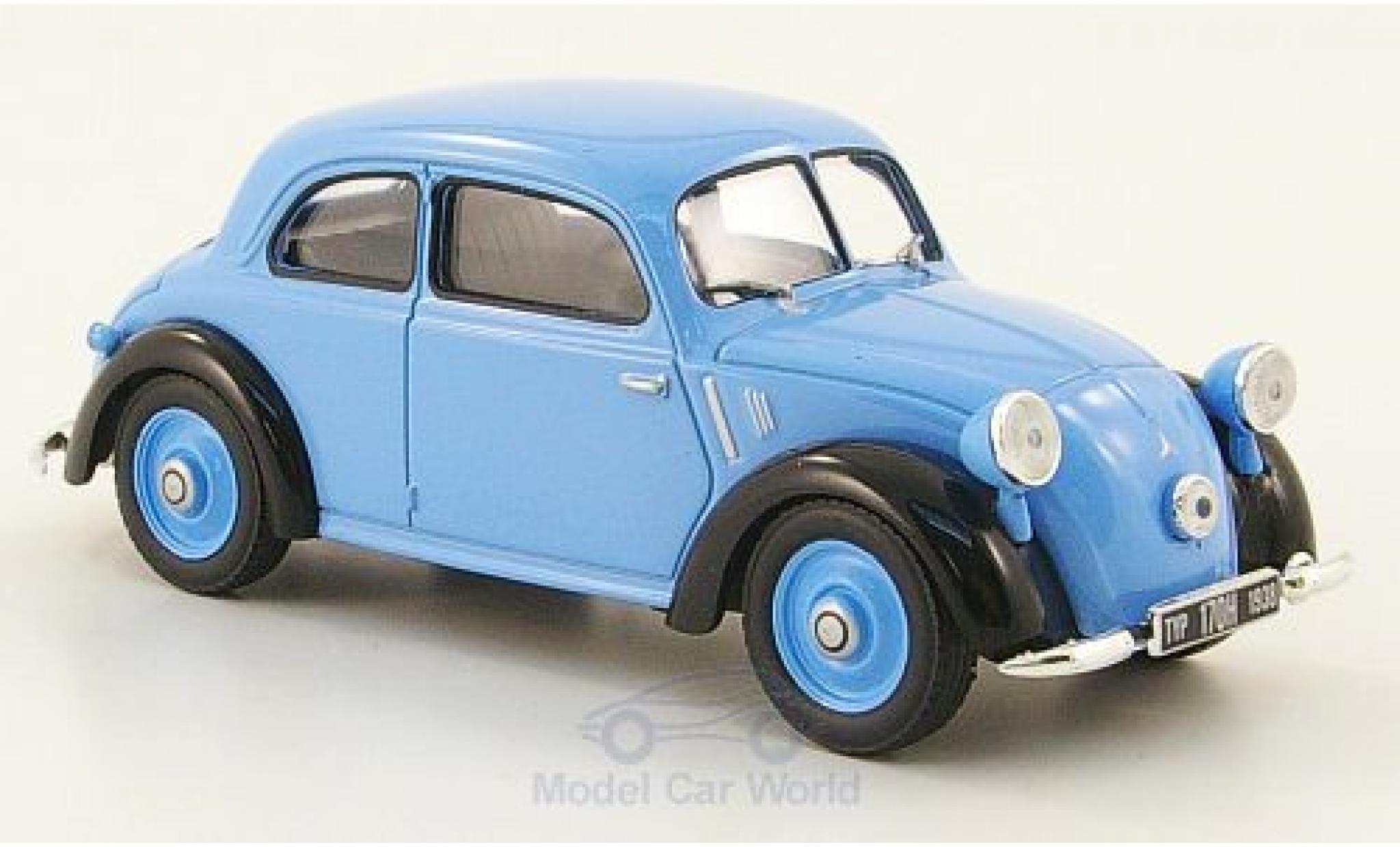 Mercedes 170 1/43 SpecialC H (W28) blauw 1938 ohne Vitrine modelauto