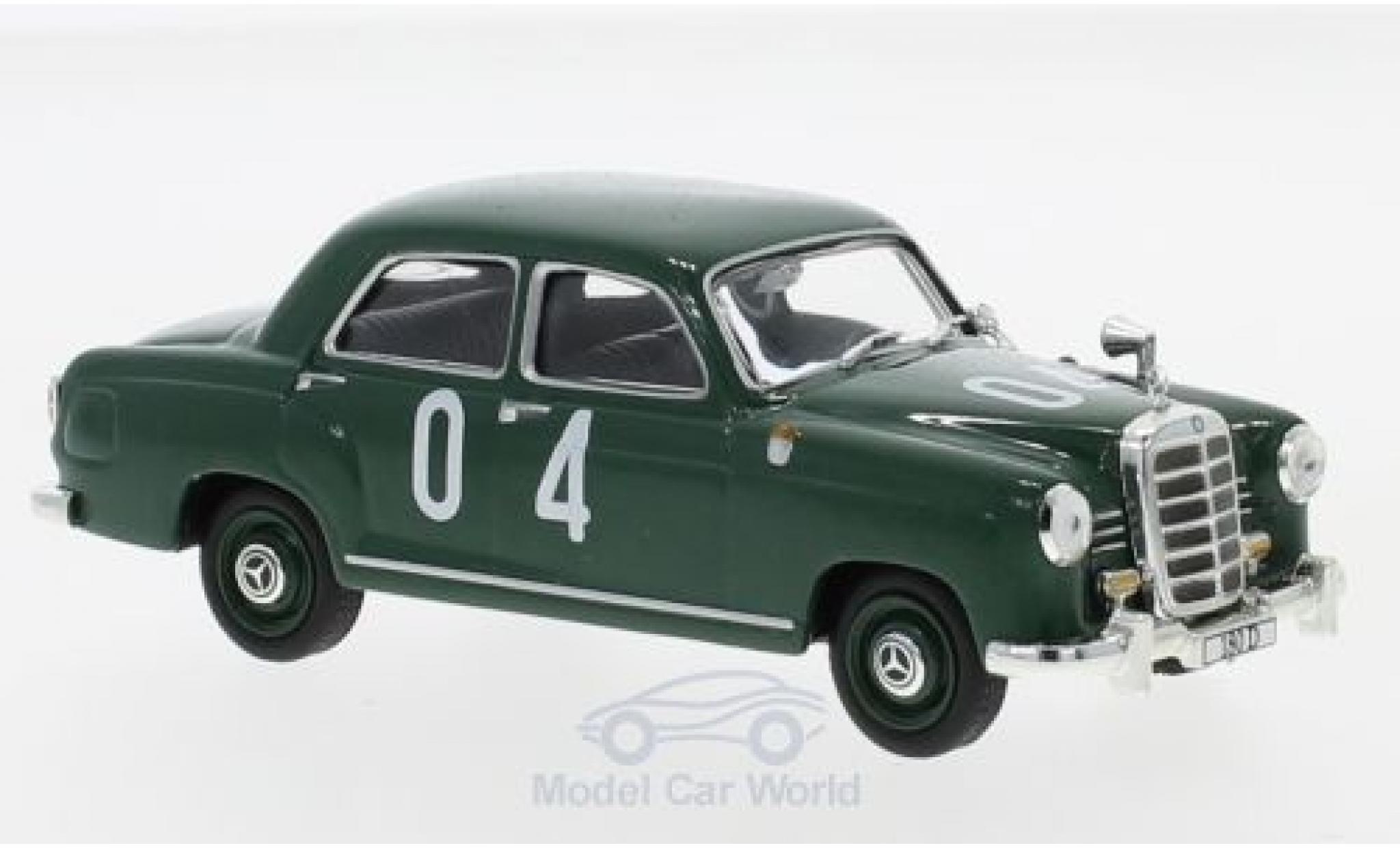 Mercedes 180 1/43 SpecialC D No.04 Mille Miglia 1955 H.Retter/W.Larcher ohne Vitrine modelauto