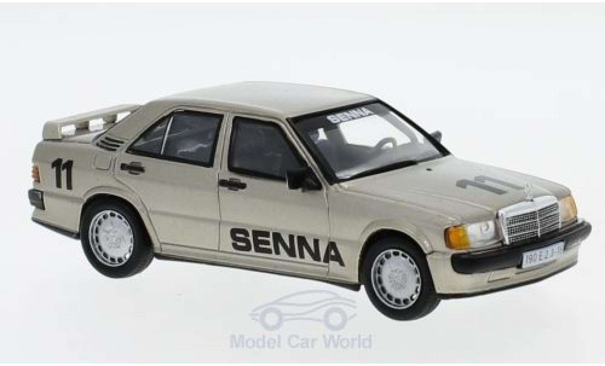 Mercedes 190 1/43 SpecialC E 2.3-16V No.11 1984 A.Senna ohne Vitrine modelauto