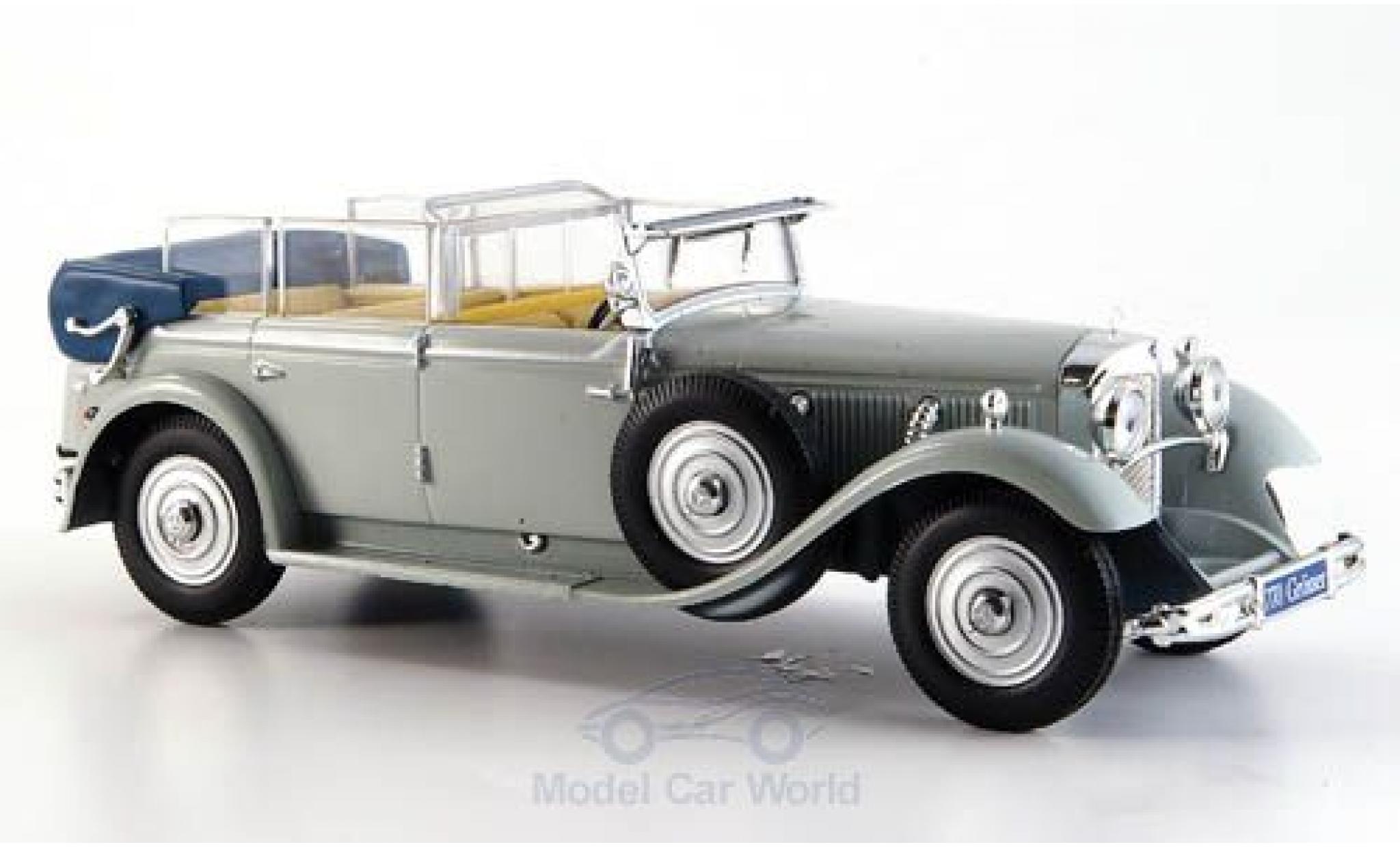 Mercedes 770 1/43 SpecialC Cabriolet F grijs RHD 1930 ohne Vitrine modelauto