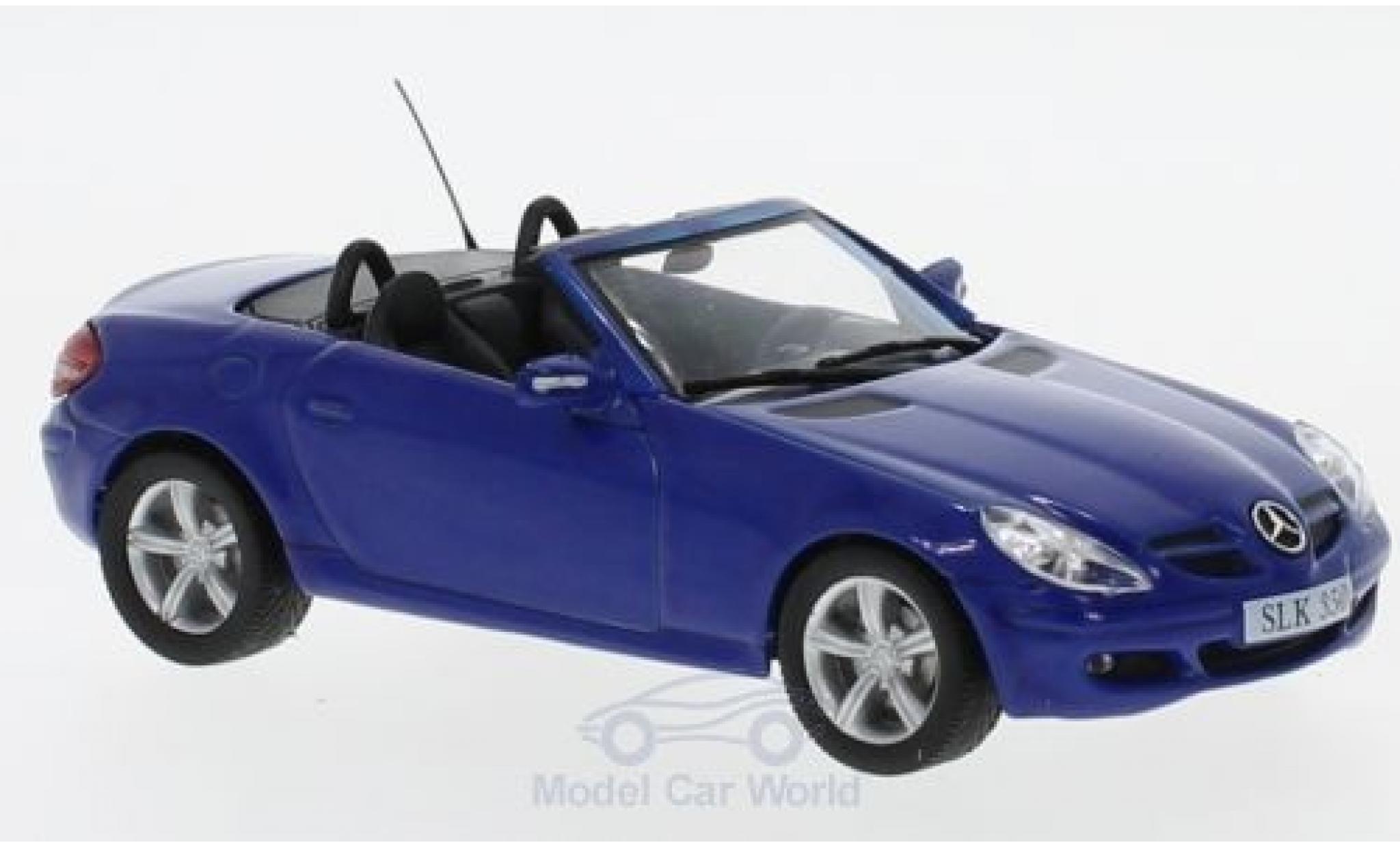 Mercedes Classe SLK 1/43 SpecialC SLK 350 (R171) blauw 2004 ohne Vitrine modelauto