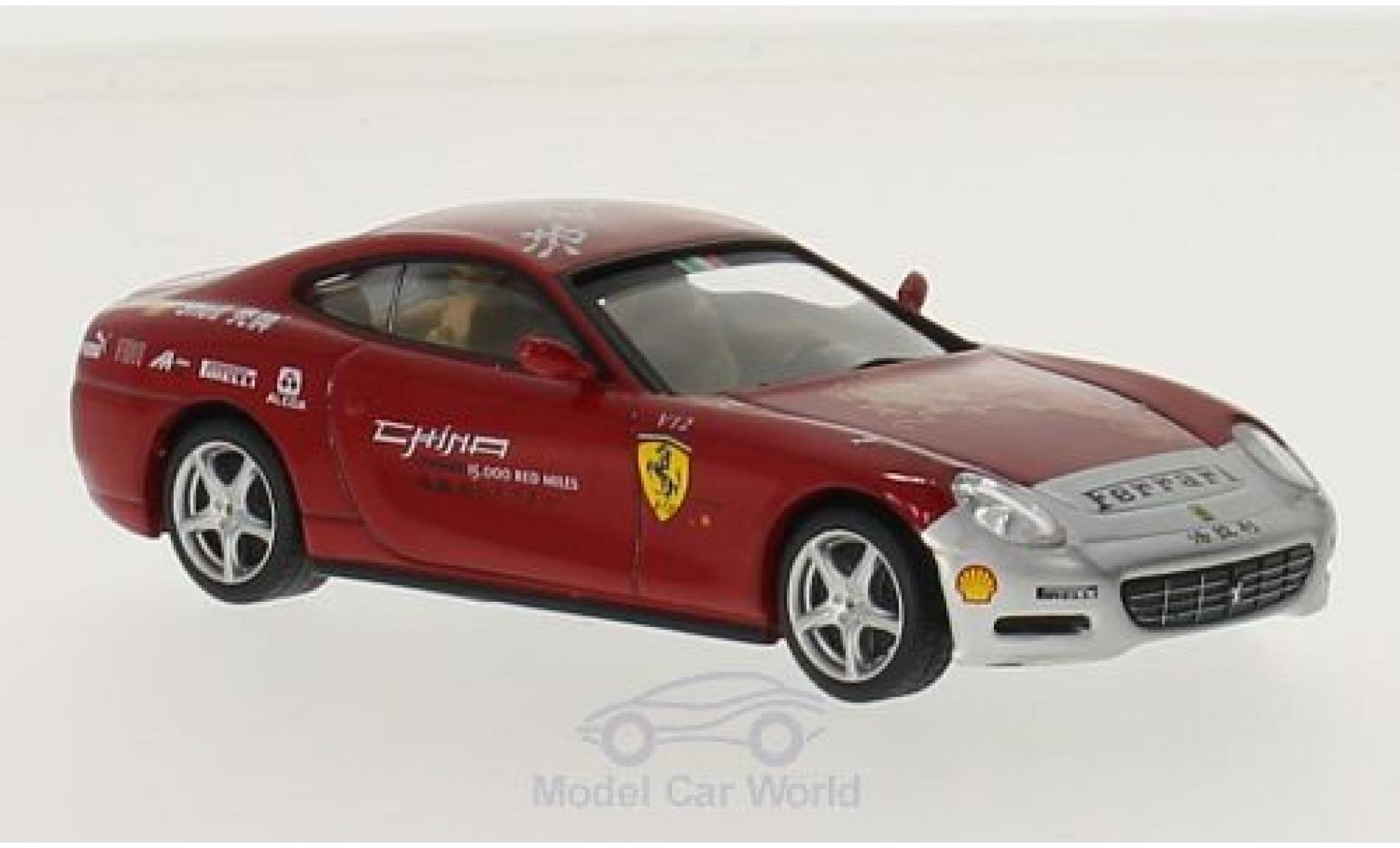 Ferrari 612 1/43 SpecialC Scaglietti rood China Tour ohne Vitrine modelauto