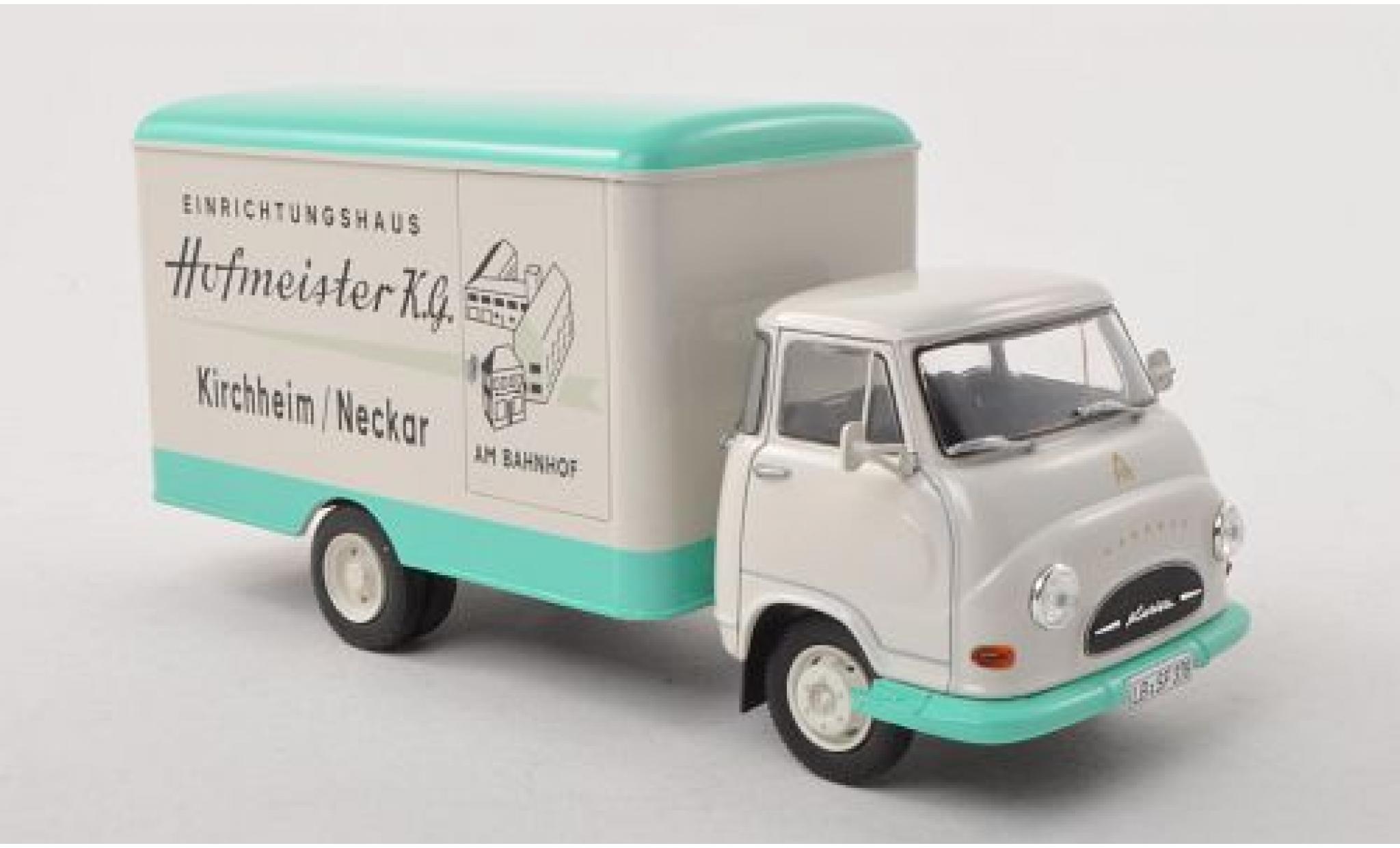 Hanomag Kurier 1/43 SpecialC Kasten Einrichtungshaus Hofmeister 1960 sans Vitrine modelauto