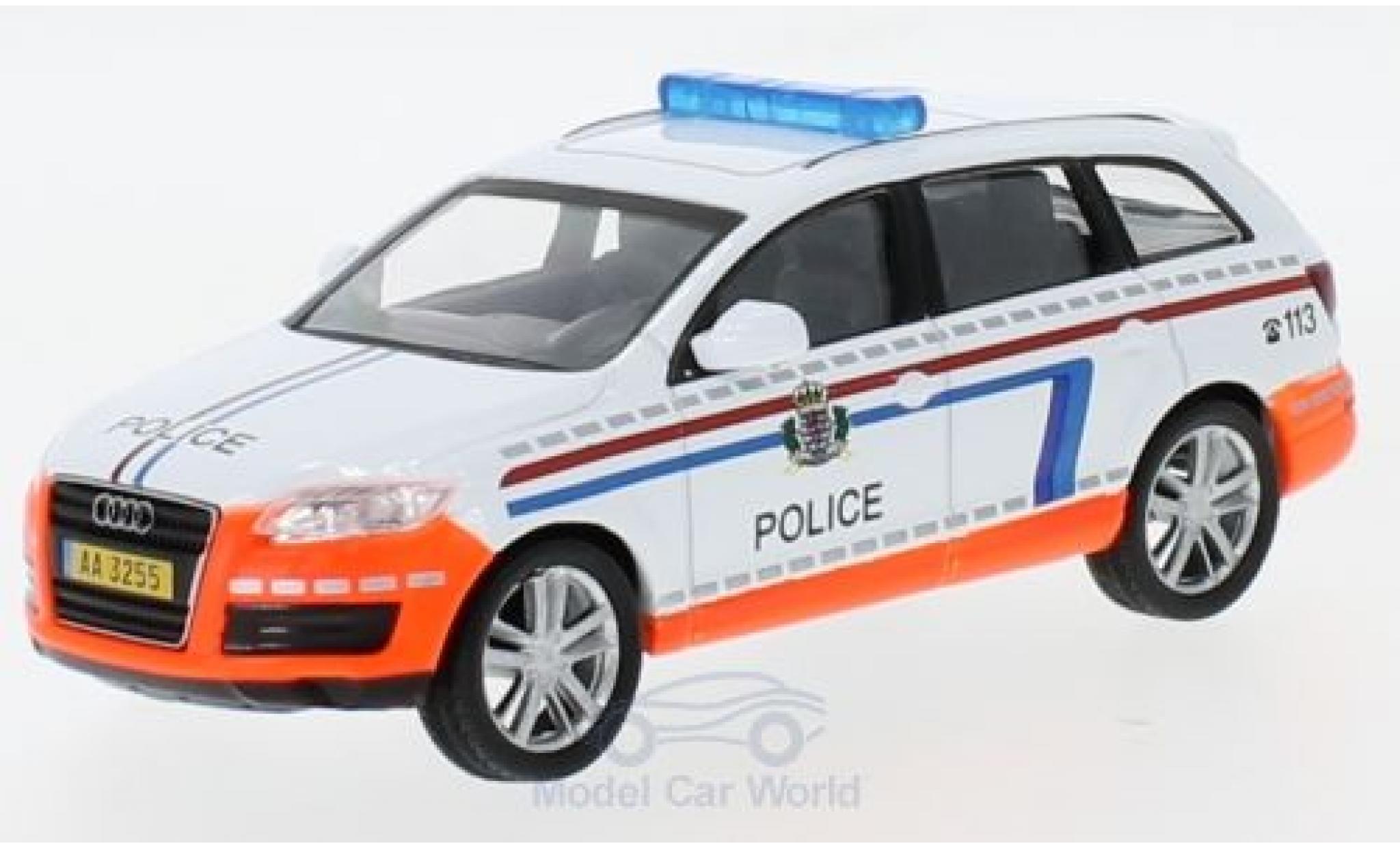 Audi Q7 1/43 SpecialC Politie ohne Vitrine modelauto