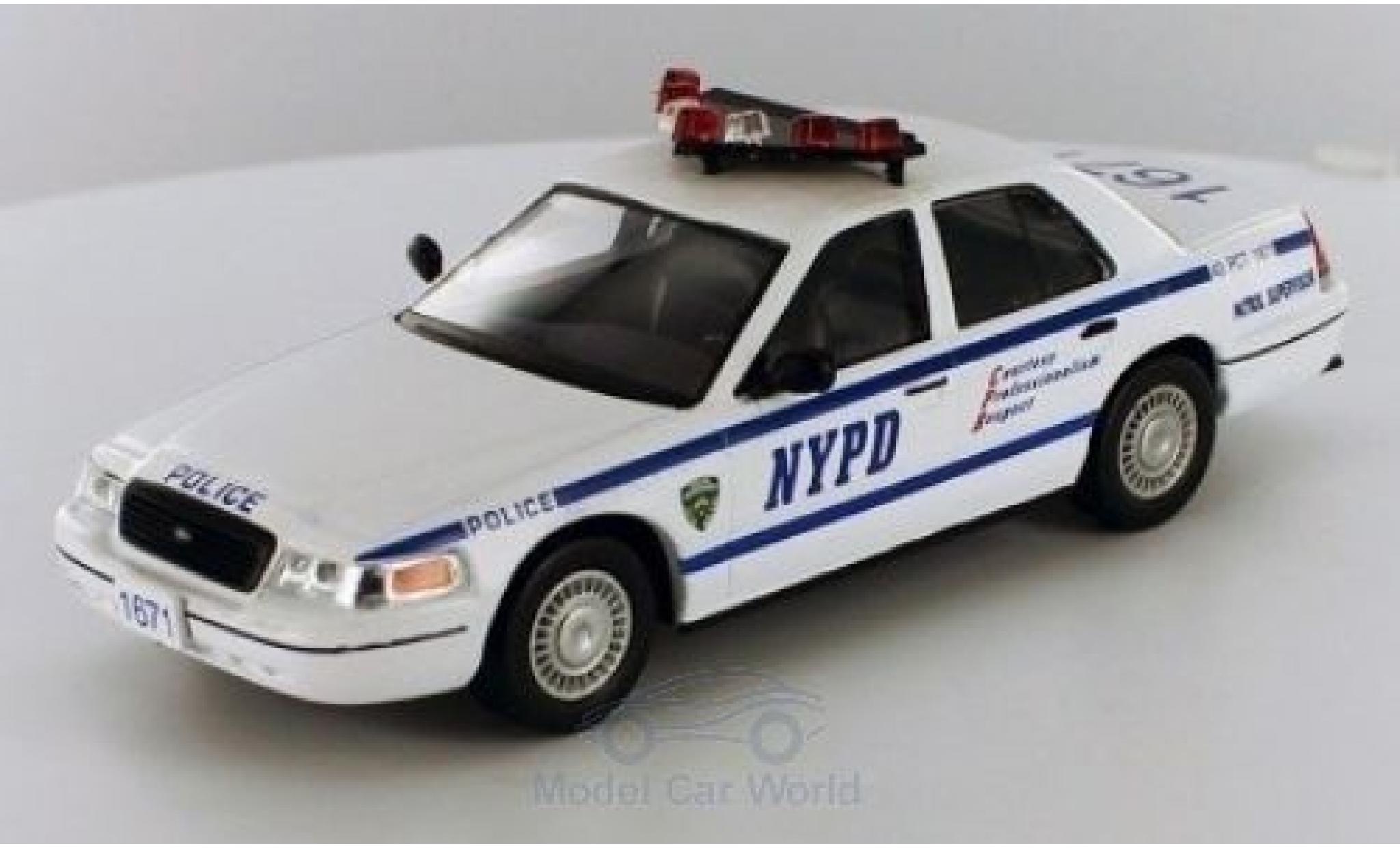 Ford Crown 1/43 SpecialC Victoria NYPD ohne Vitrine modelauto