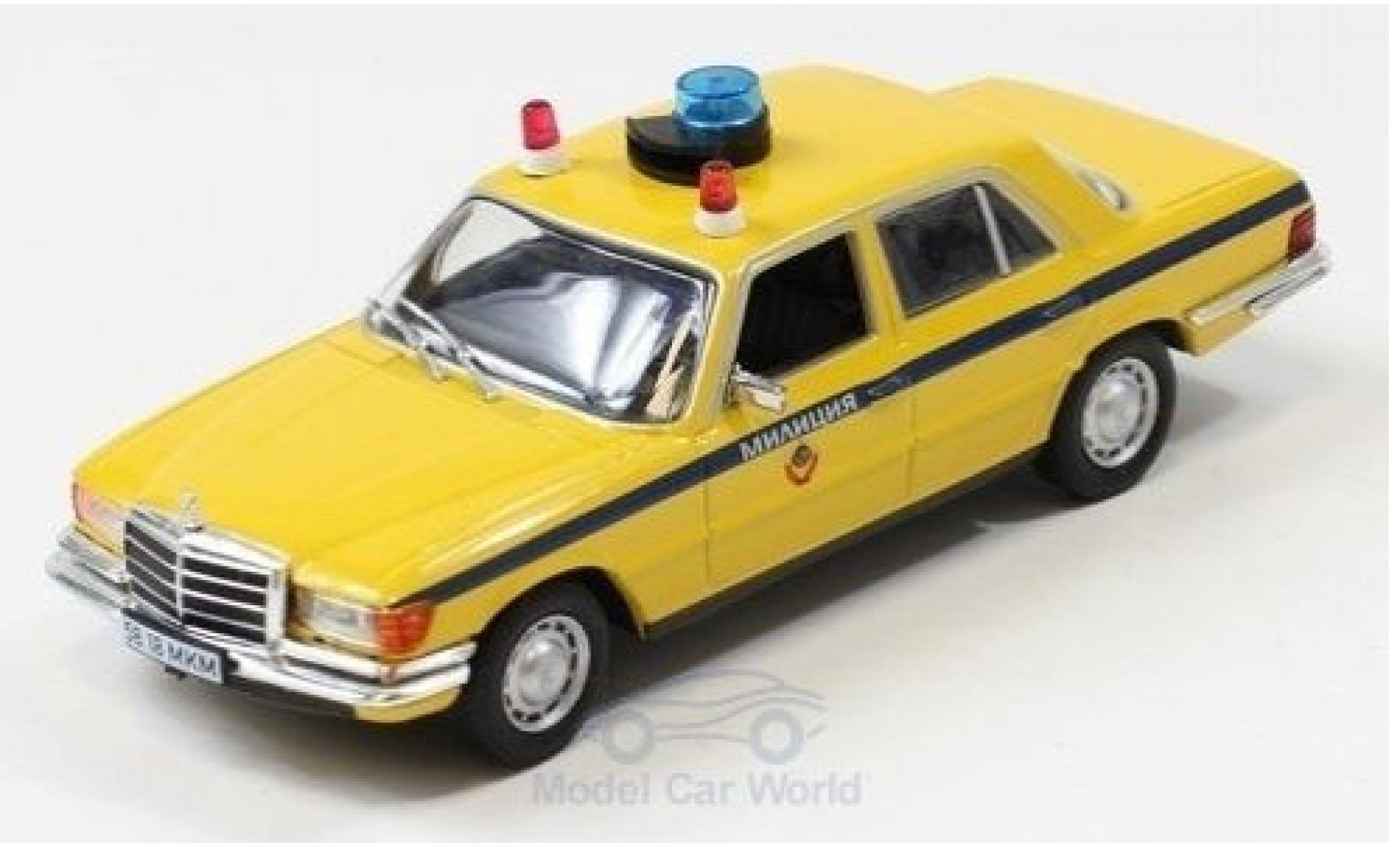 Mercedes Classe S 1/43 SpecialC (W116) Politie ohne Vitrine modelauto