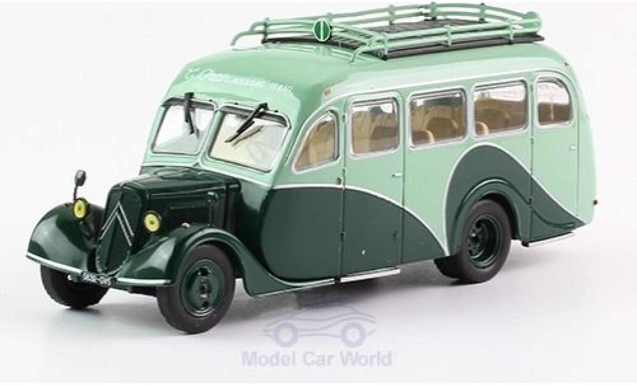 Citroen U23 1/43 SpecialC Type 23 Besset groen/groen 1947 modelauto