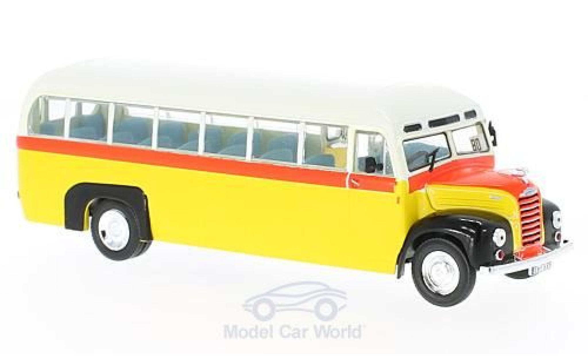 Ford Thames 1/43 SpecialC ET7 geel/wit 1952 ohne Vitrine modelauto
