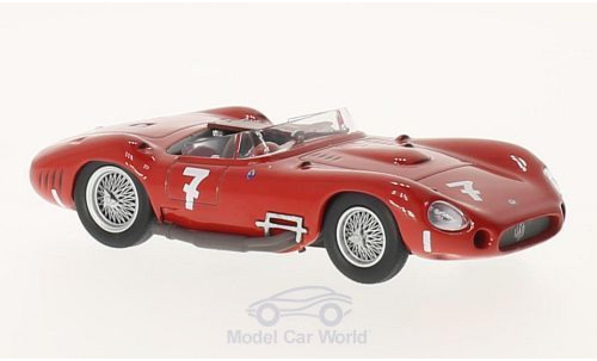 Maserati 450 1/43 SpecialC S No.7 GP Schweden 1957 J.Behra/S.Moss ohne Vitrine modelauto
