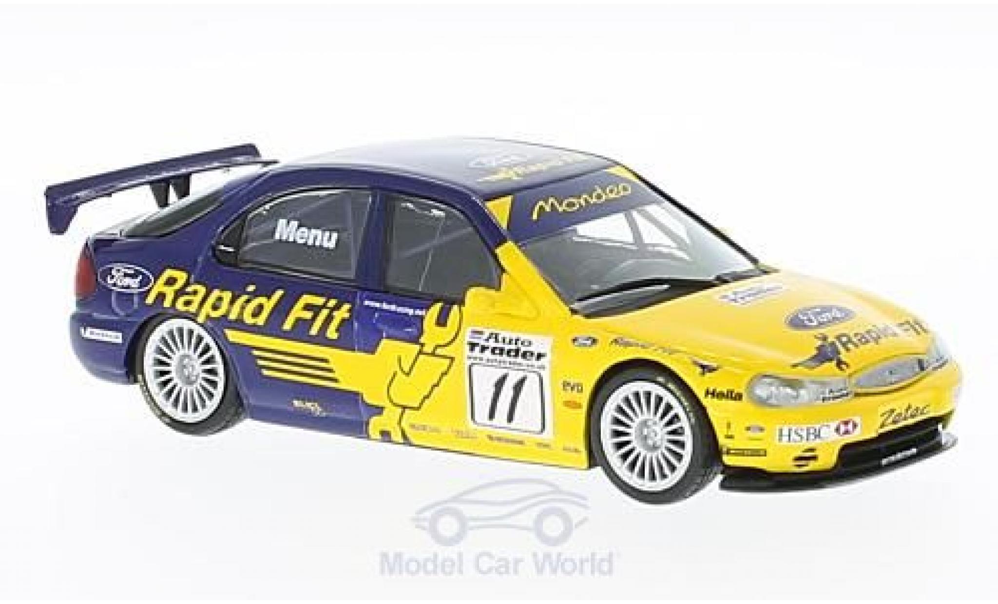 Ford Mondeo 1/43 SpecialC Zetec No.11 Team BTCC 2000 A. Menu ohne Vitrine modelauto