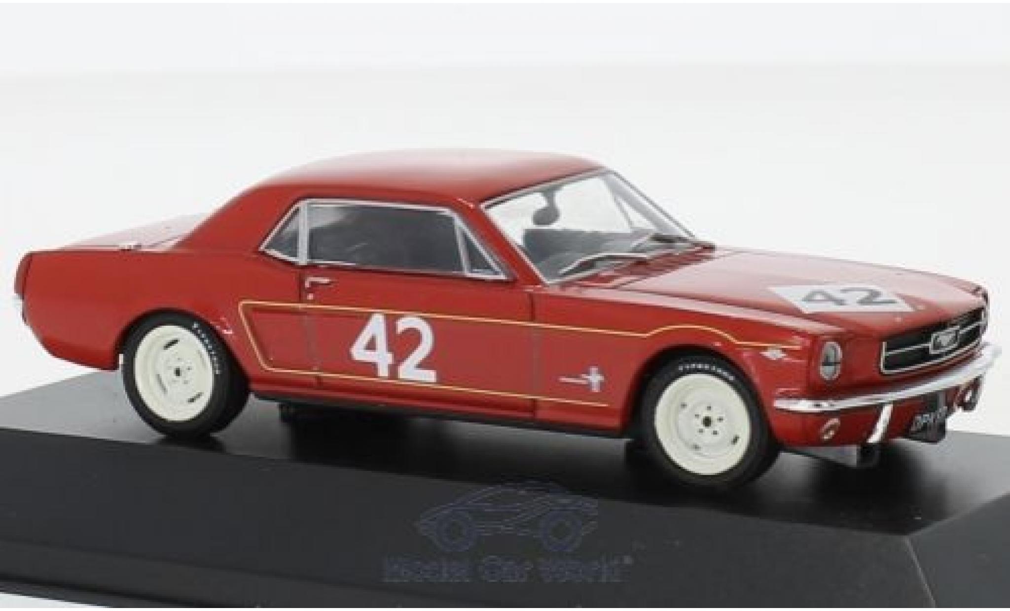 Ford Mustang 1/43 SpecialC No.42 Weybridge Engineering Co. BTCC 1965 R.Pierpoint modelauto