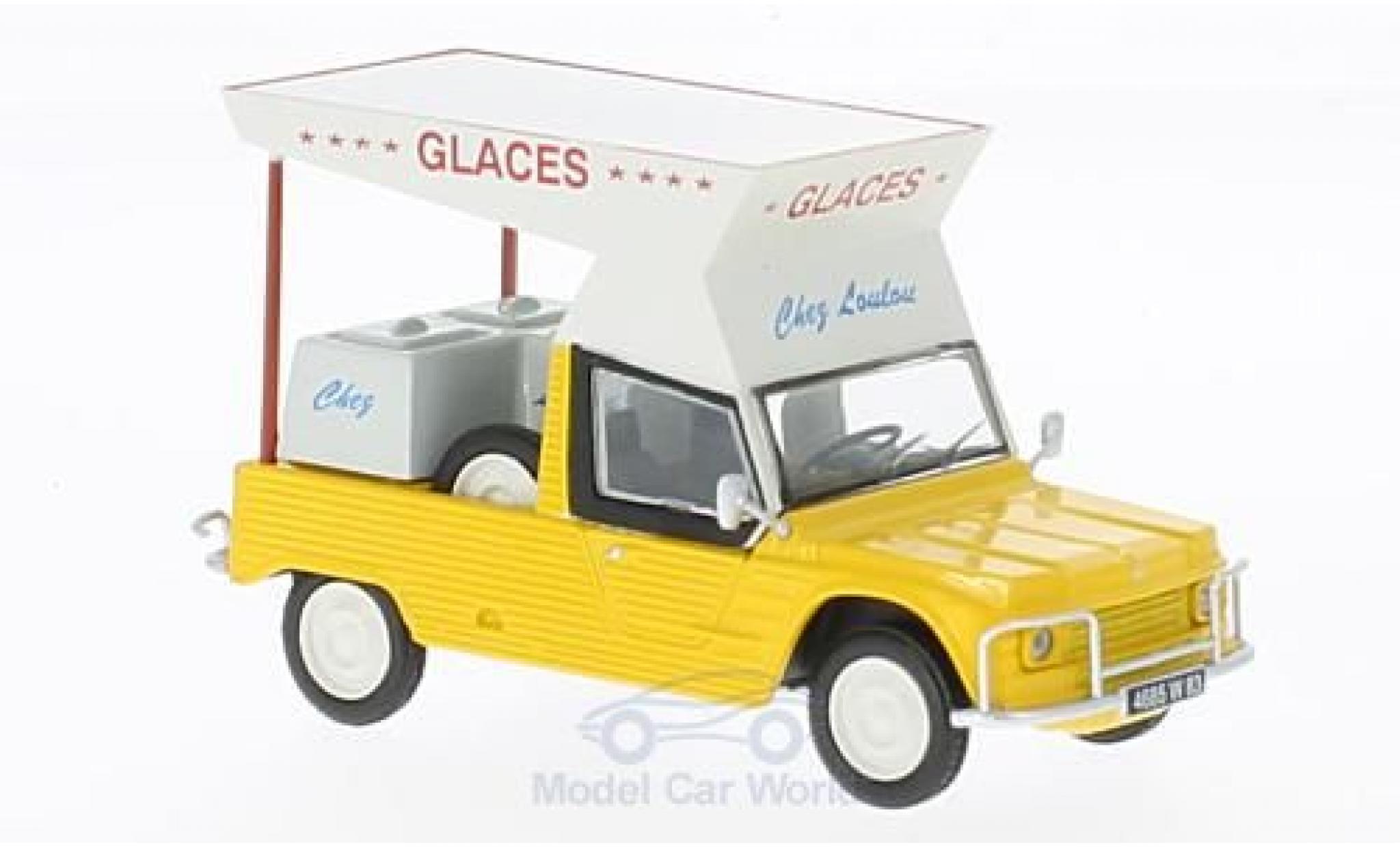 Citroen Mehari 1/43 SpecialC Marchand de Glaces mit Figur modelauto