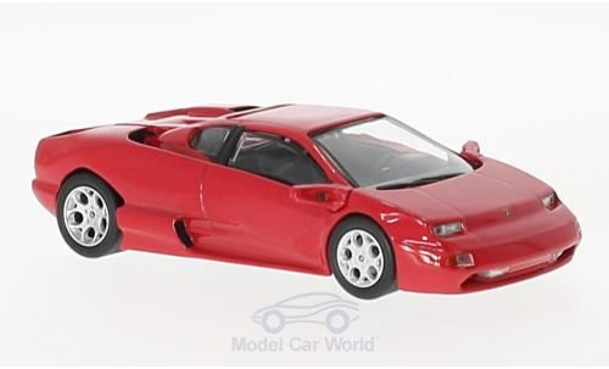 Lamborghini Acosta 1/43 SpecialC rood 1997 modelauto