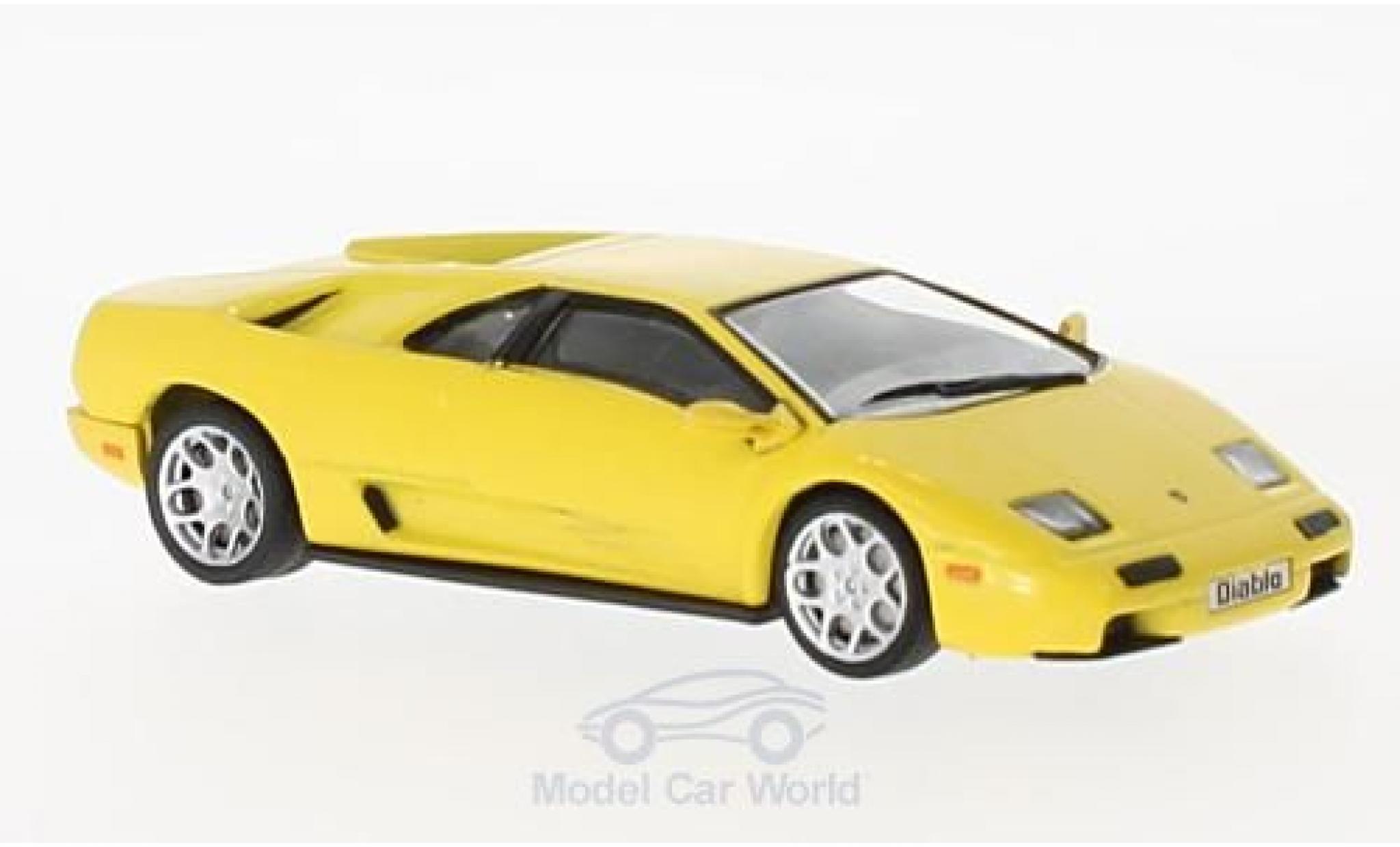 Lamborghini Diablo VT 1/43 SpecialC VT geel 2000 modelauto