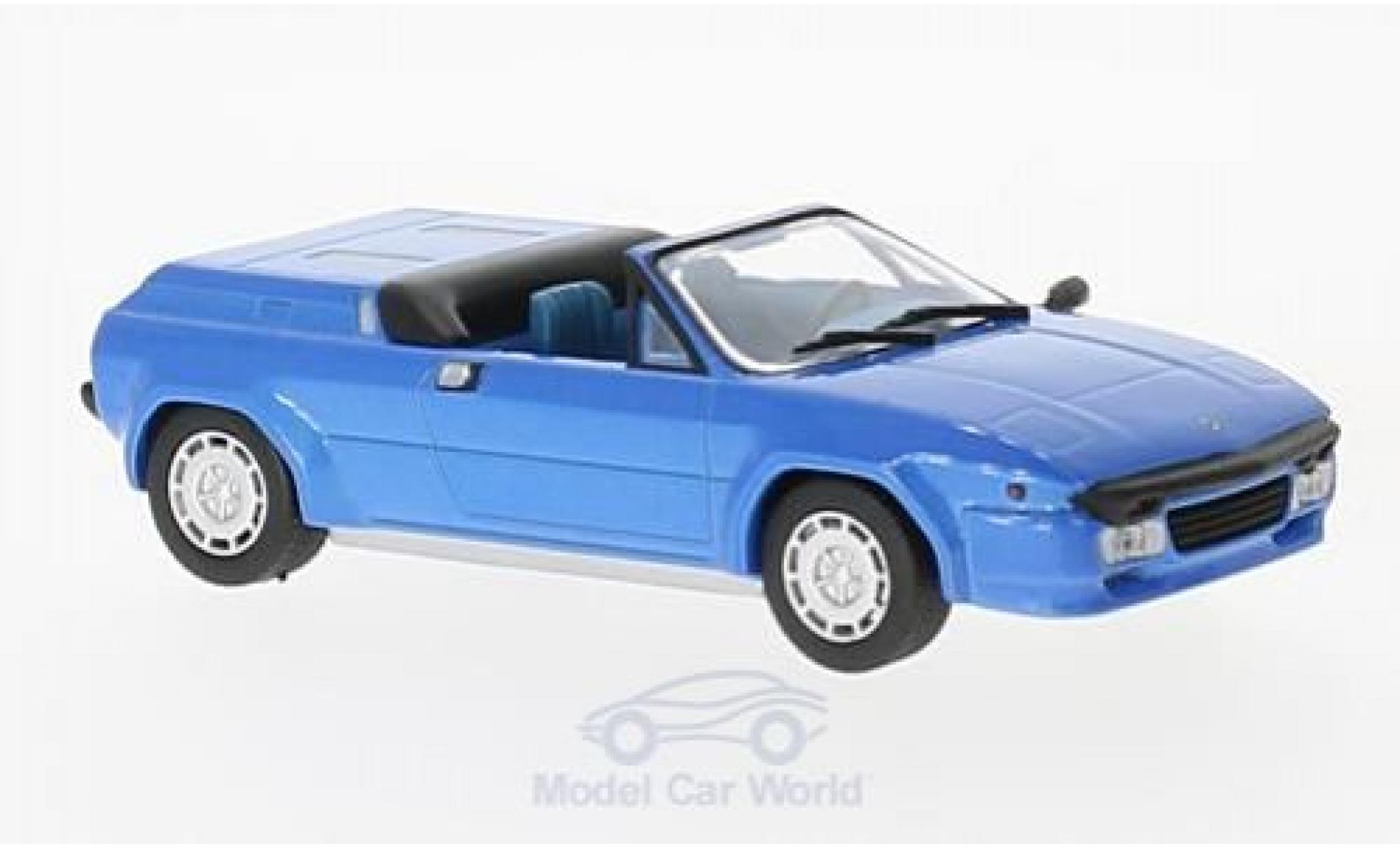 Lamborghini Jalpa 1/43 SpecialC Spyder metallic blauw 1987 Proodotype modelauto