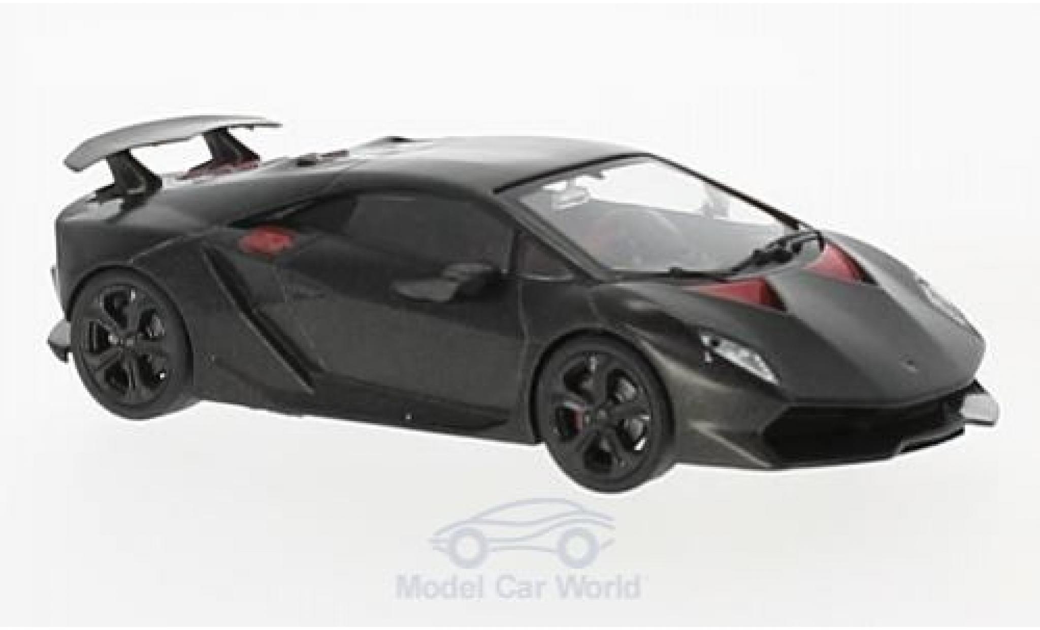 Lamborghini Sesto Elemento 1/43 SpecialC matt-zwart/rood 2010 modelauto