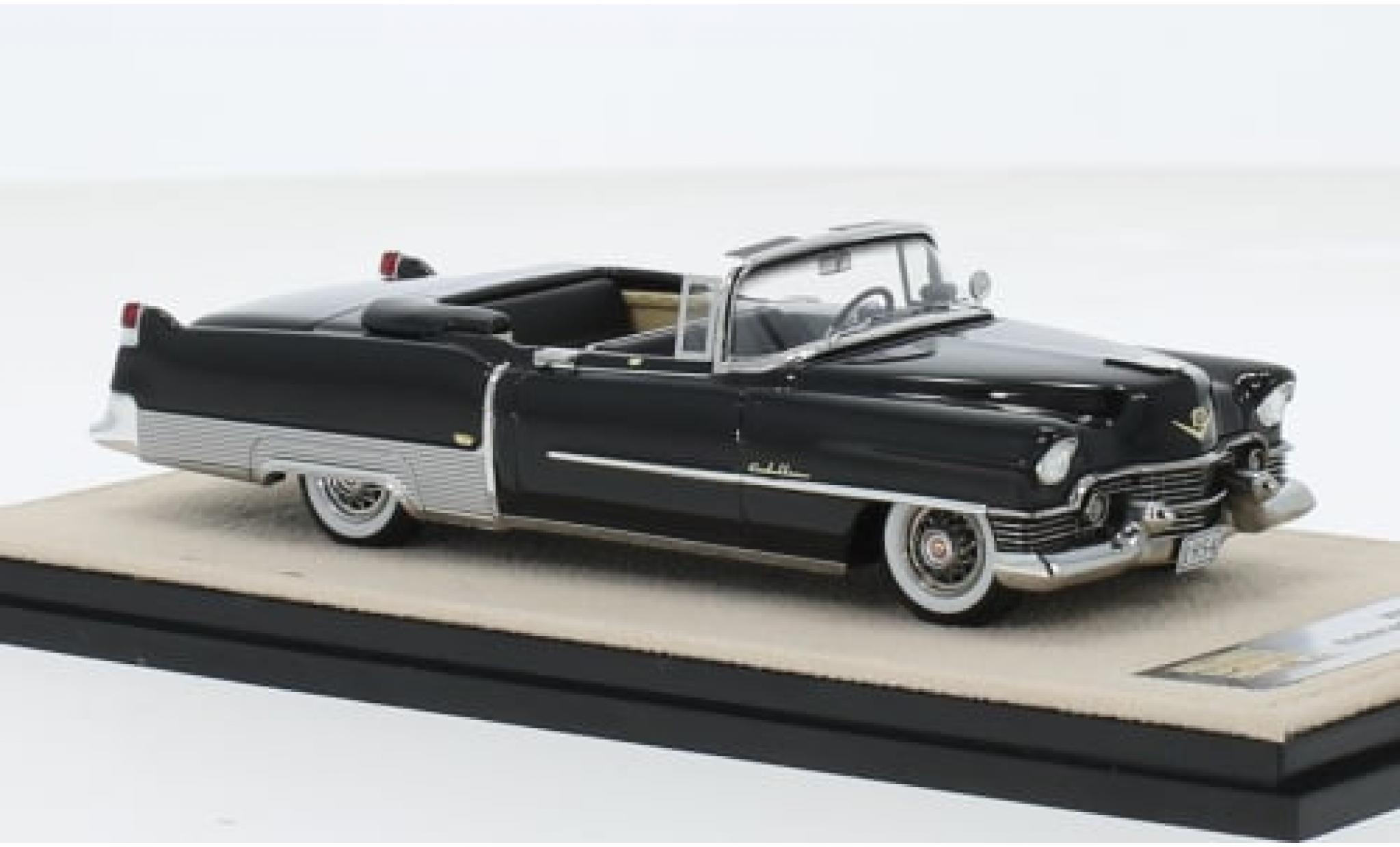 Cadillac Eldorado 1/43 Stamp Models Cabriolet zwart 1954 1:43 modelauto