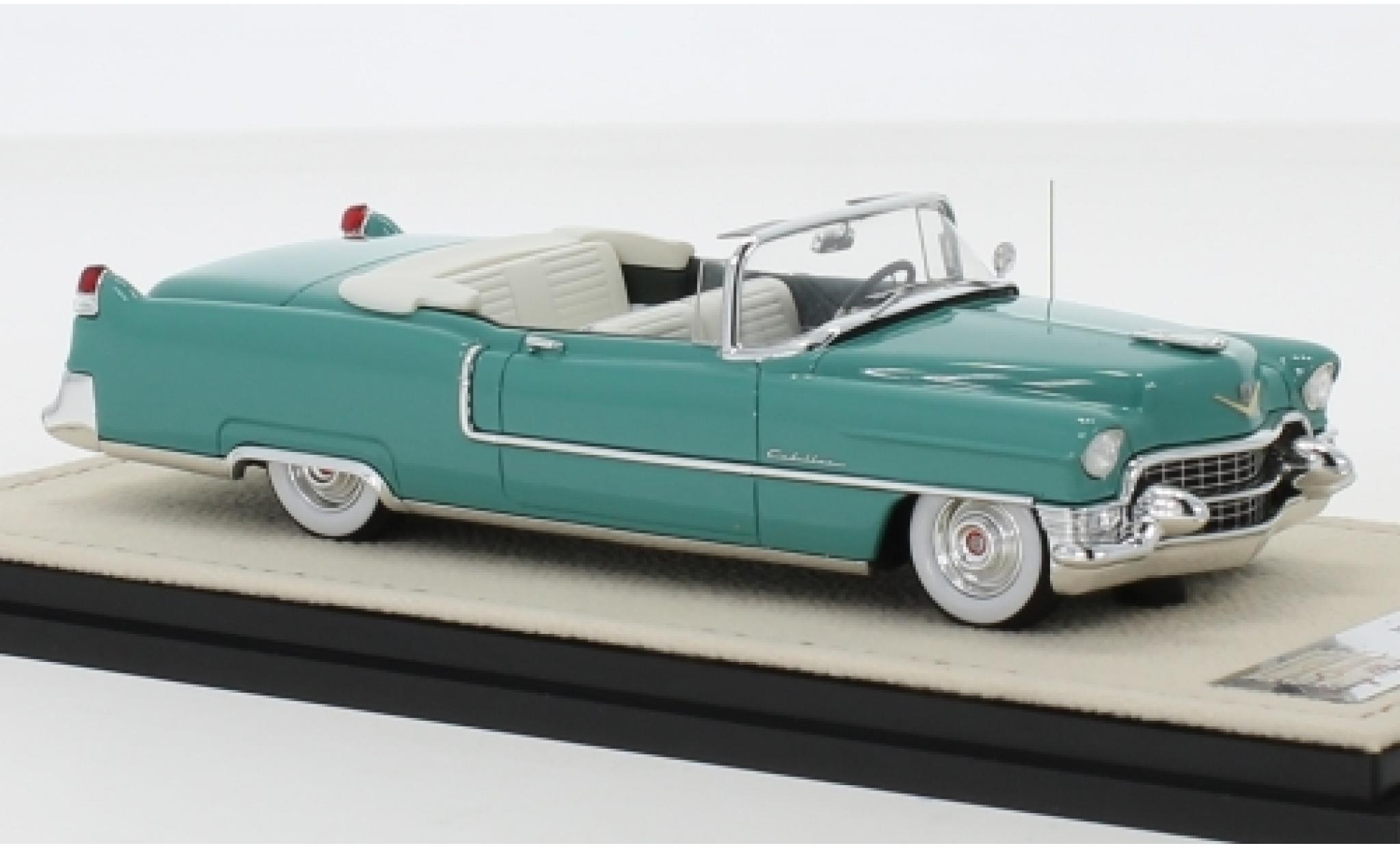 Cadillac Series 62 1/43 Stamp Models Cabriolet groen 1955 Verdeck ougroen modelauto