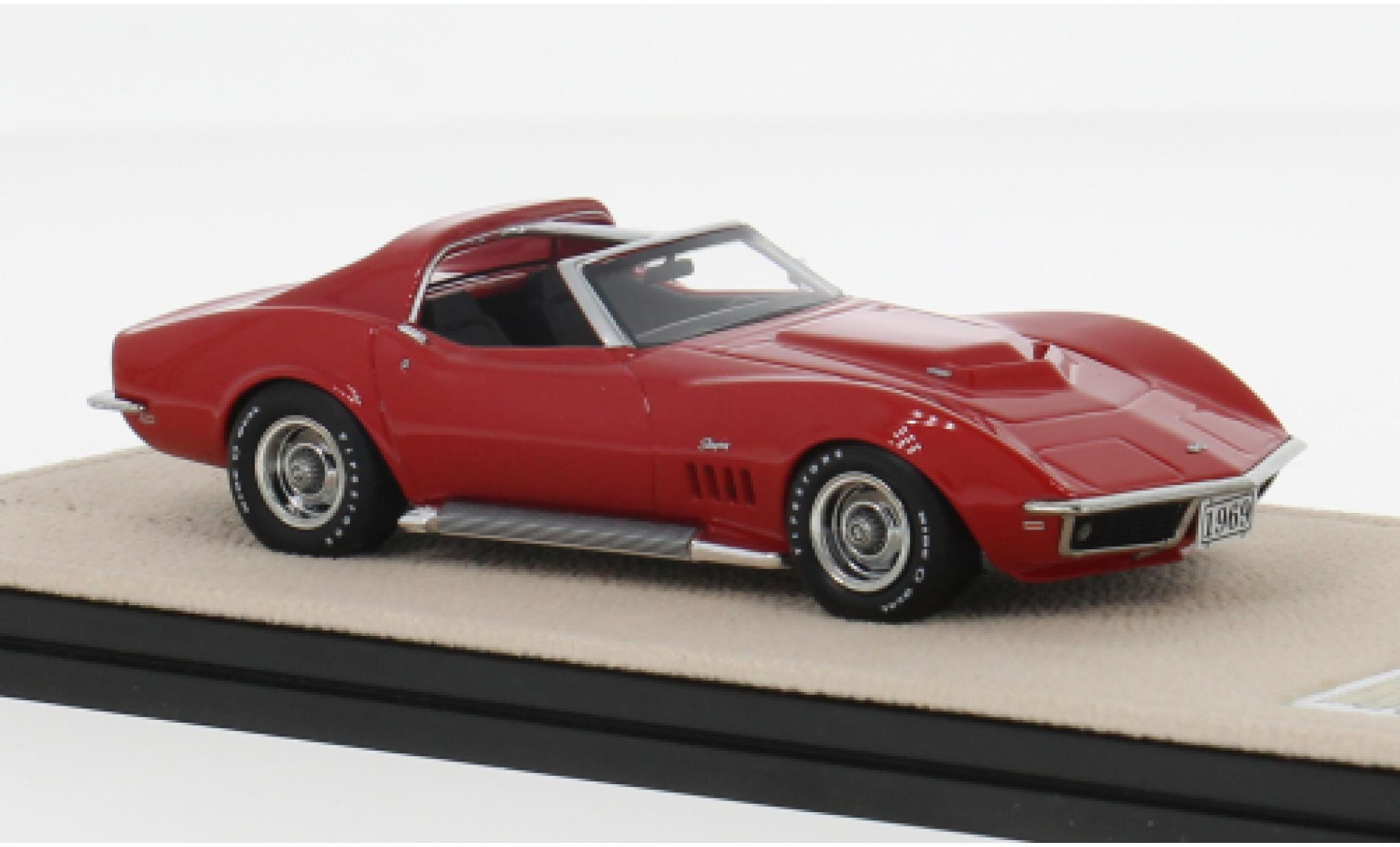 Chevrolet Corvette 1/43 Stamp Models L88 rood 1969 1:43 modelauto