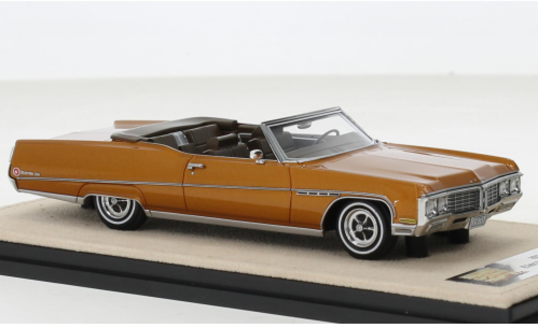 Buick Electra 1/43 Stamp Models 225 Cabriolet kupfer 1970 modelauto