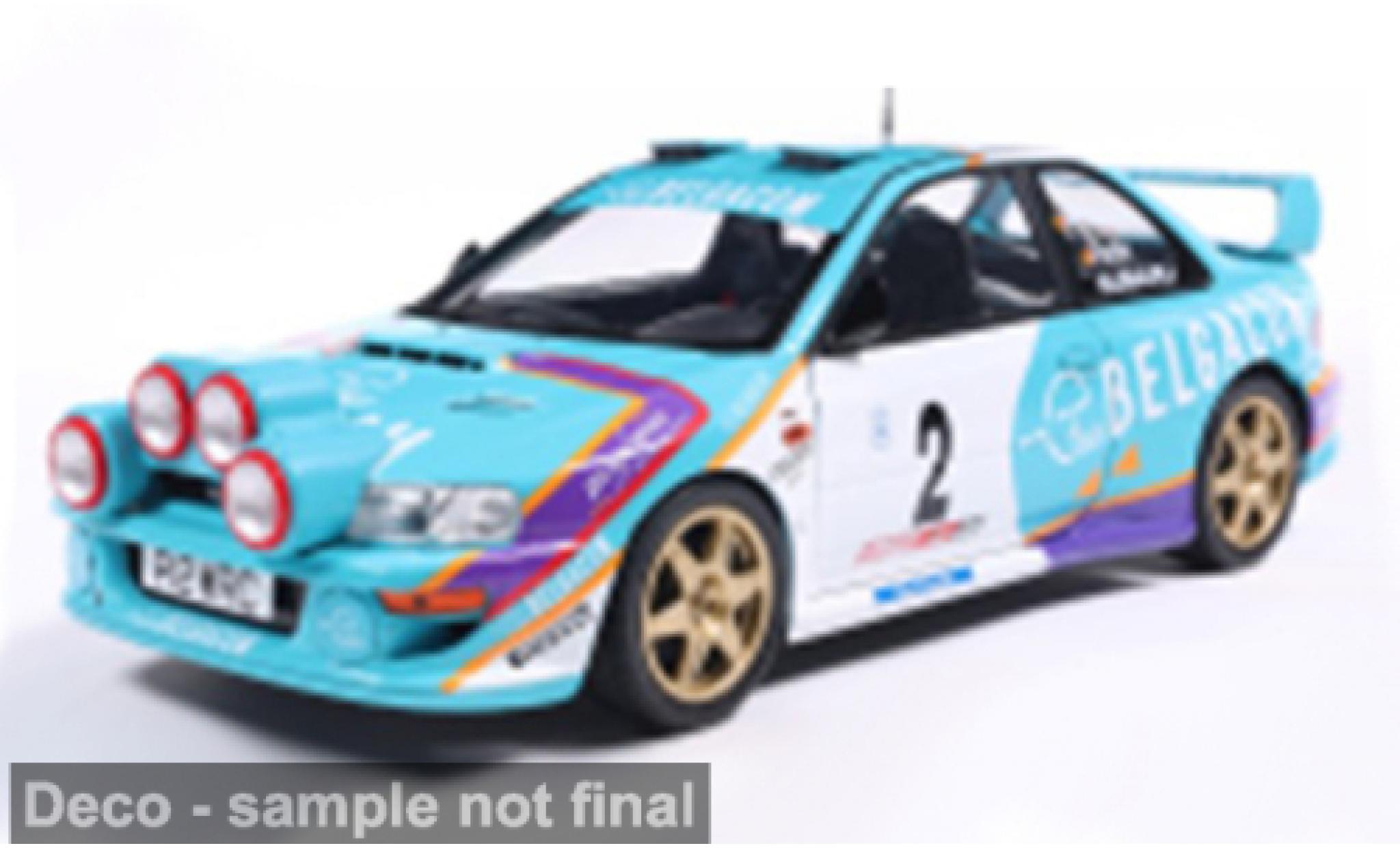 Subaru Impreza 1/18 Solido S5 WRC99 #2 1:18 modelauto