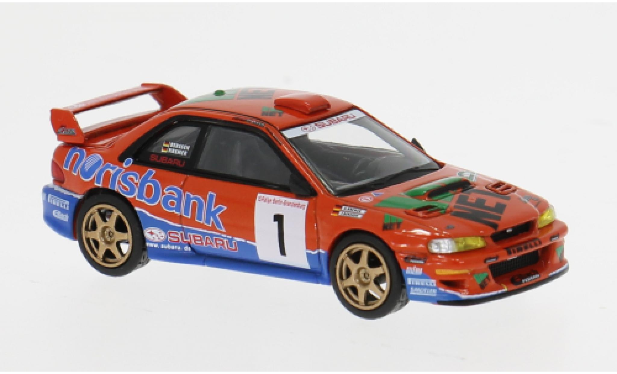 Subaru Impreza 1/64 Mini GT WRC97 DRM 1999 #1 1:64 modelauto