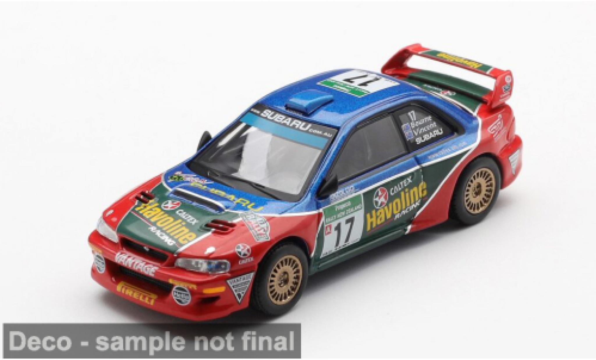 Subaru Impreza 1/64 Mini GT WRC98 Rally Neuseeland 2000 #17 1:64 modelauto