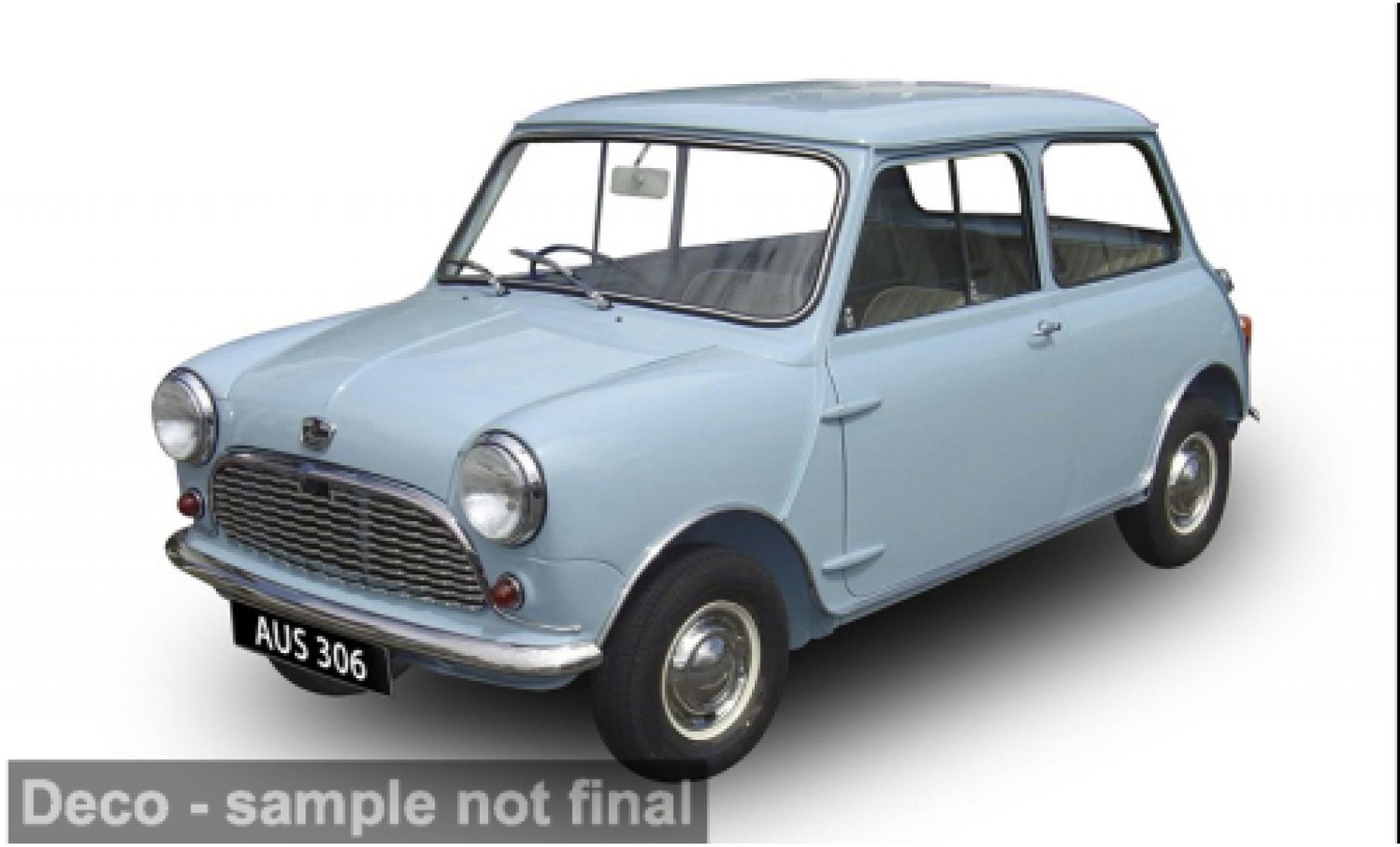 Austin Seven 1/12 Sun Star Super de Luxe blauw 1960 1:12 modelauto