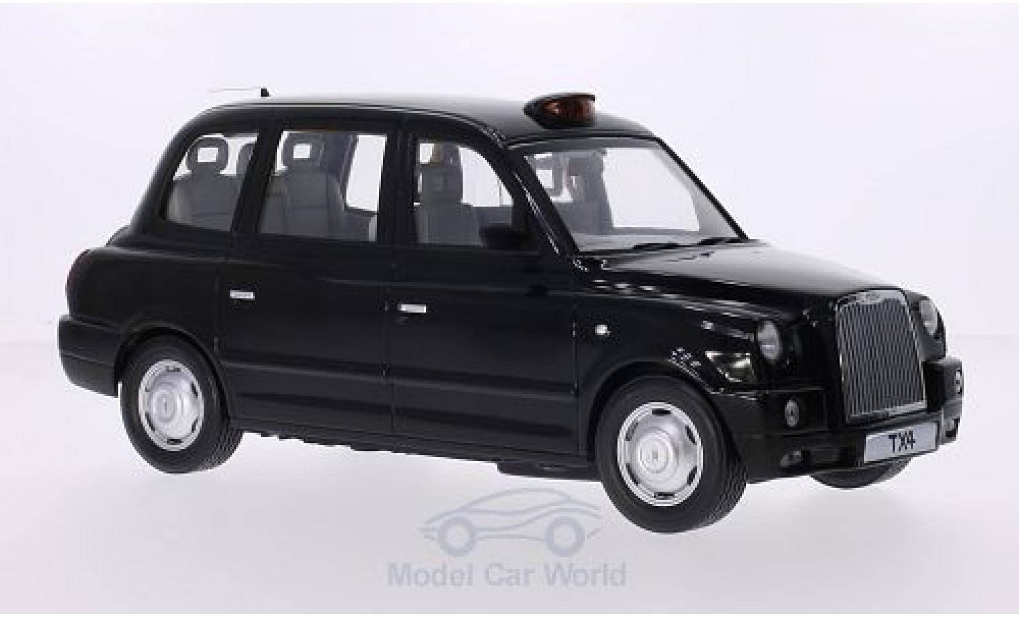 Austin TX4 1/18 Sun Star RHD Taxi (GB) 2007 London T&uuml;ren und Hauben geschlossen modelauto