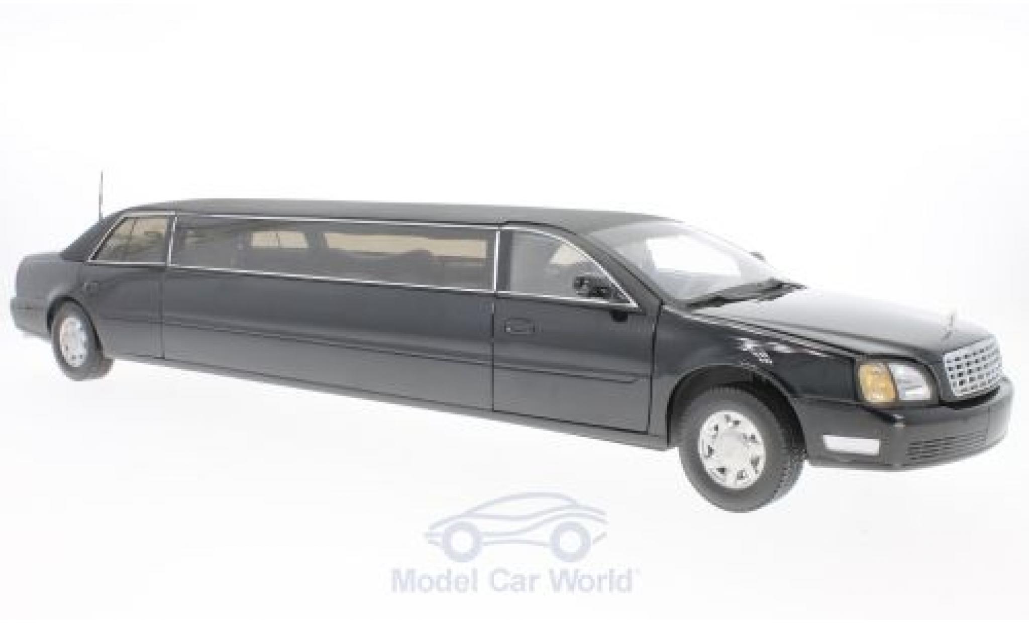 Cadillac Deville 1/18 Sun Star DeVille Sedan zwart 2004 ohne Vitrine modelauto