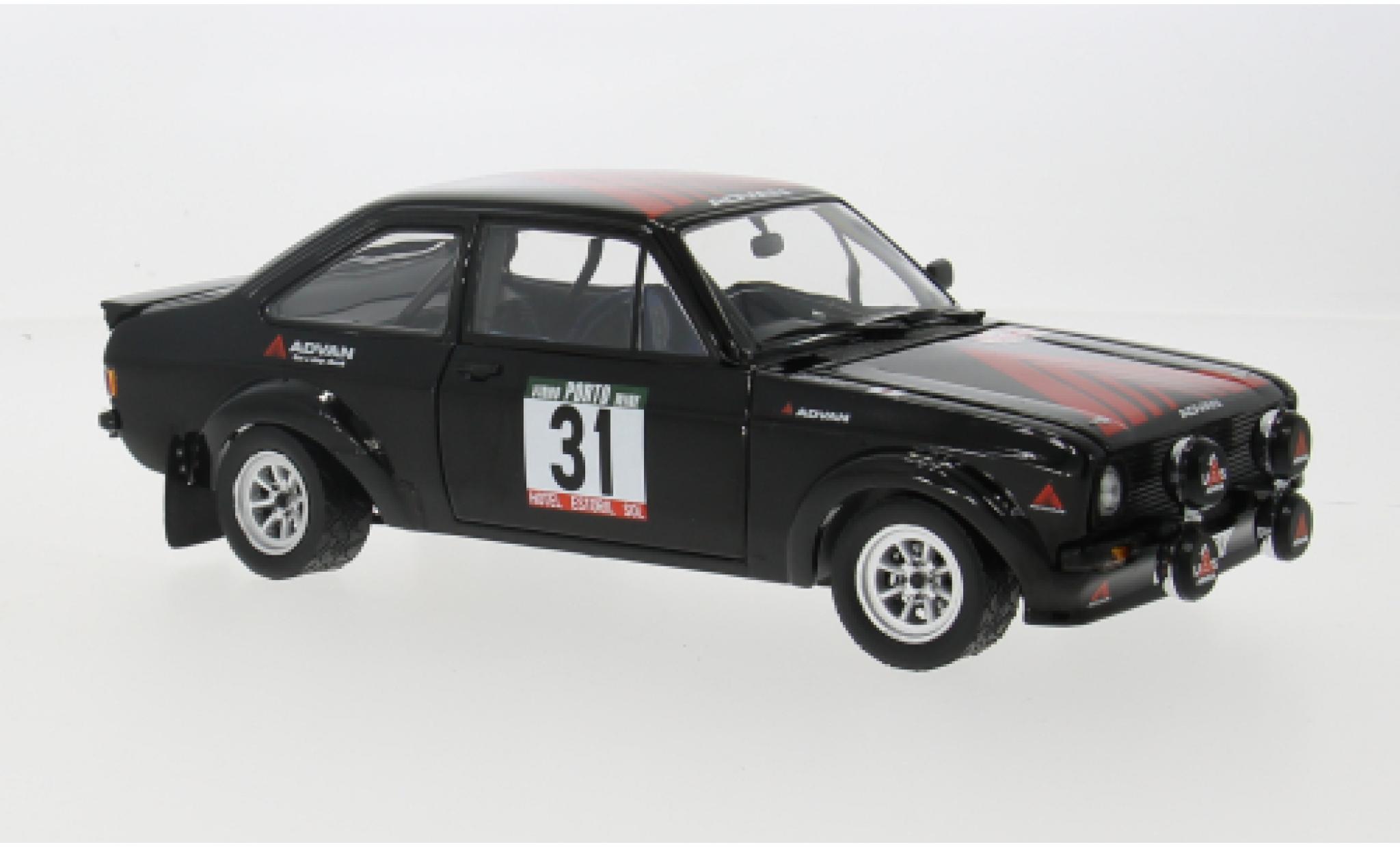Ford Escort 1/18 Sun Star Mk II RS 1800 RHD No.31 Rallye WM Rallye Portugal 1981 1:18 modelauto