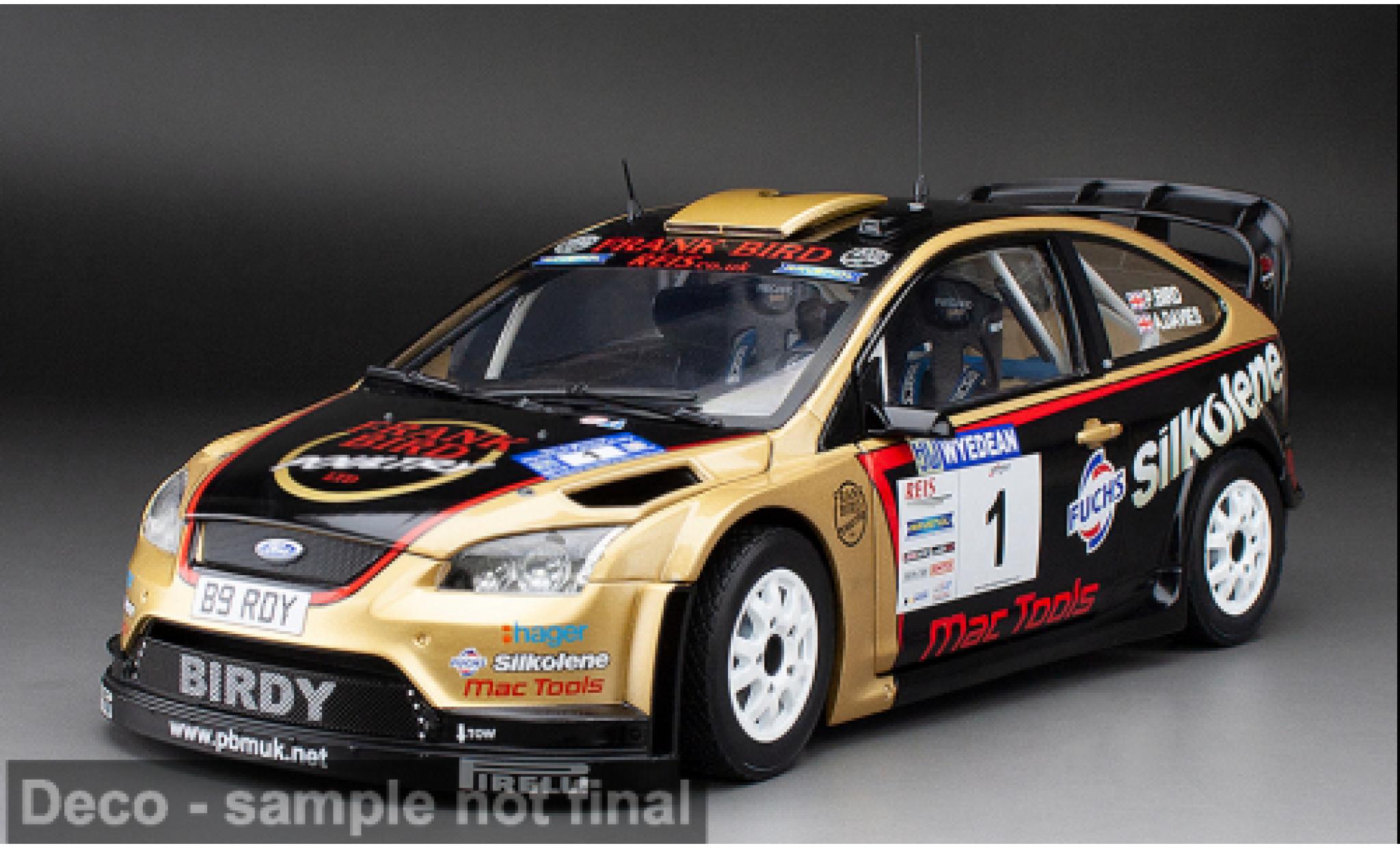 Ford Focus 1/18 Sun Star RS WRC Monza Rally Show 2006 #46 1:18 modelauto