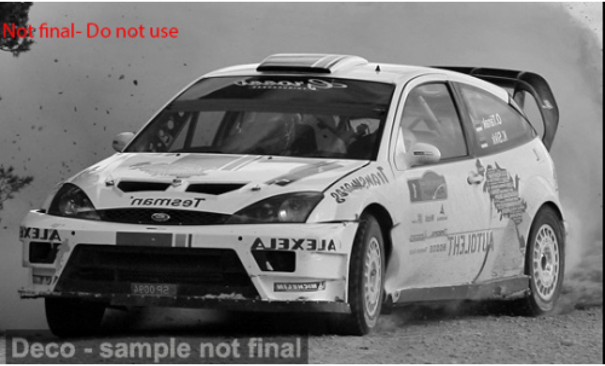 Ford Focus 1/43 Sun Star RS WRC03 Saaremaa Rally 2011 #1 1:43 modelauto