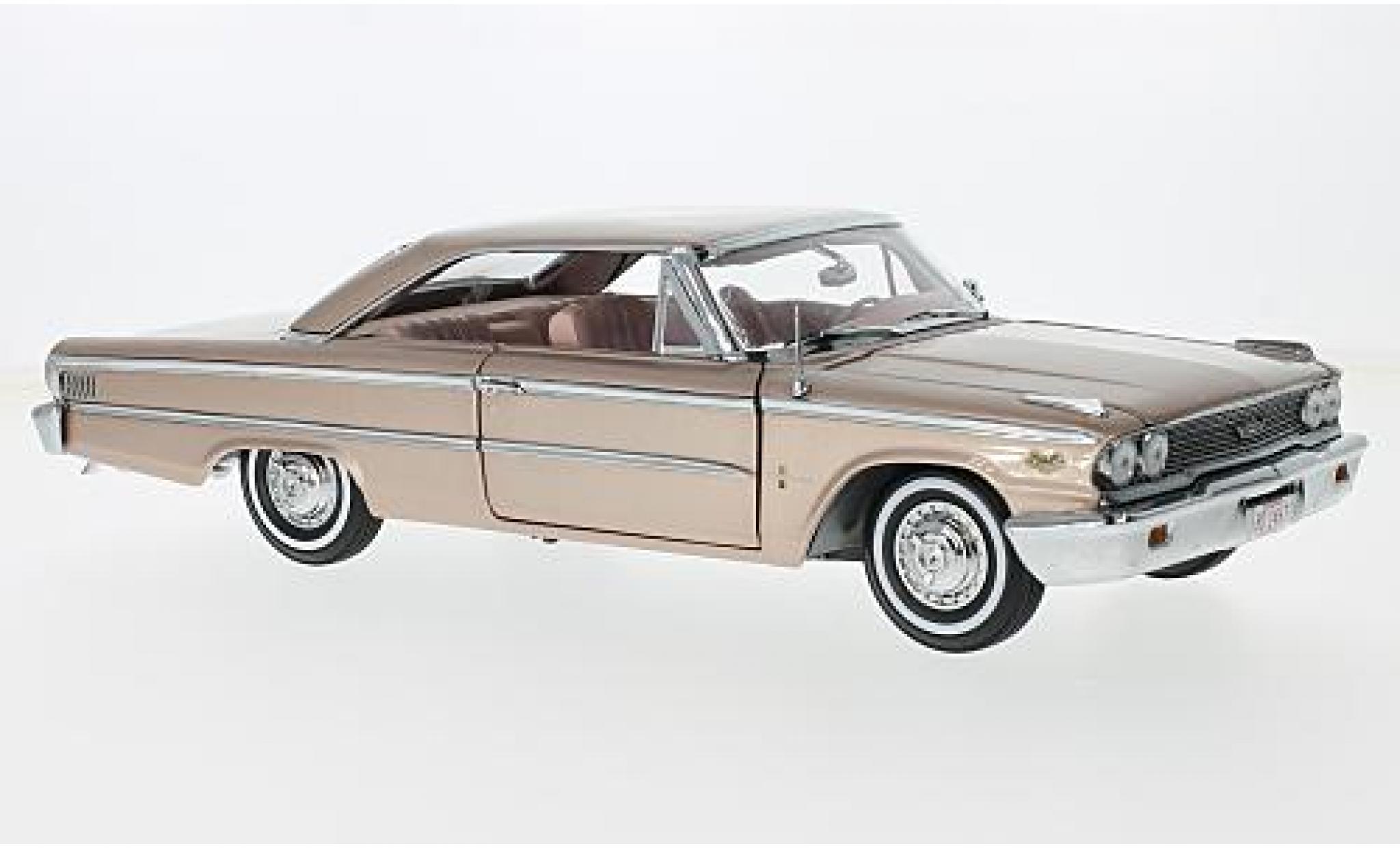 Ford Galaxy 1/18 Sun Star Galaxie 500XL HardTop metallic roze 1963 modelauto