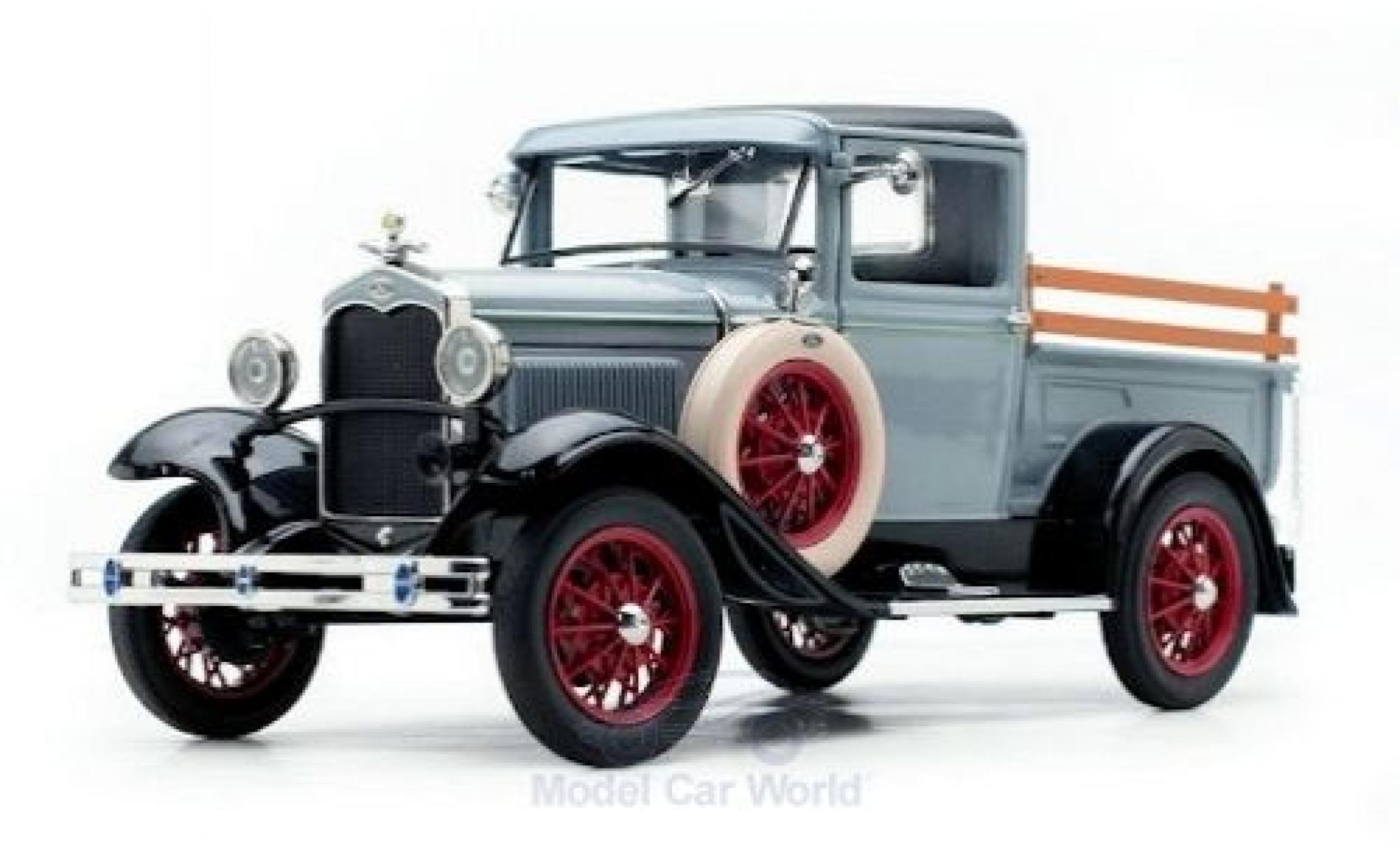 Ford Model A 1/18 Sun Star Pick Up grijs/zwart 1931 modelauto