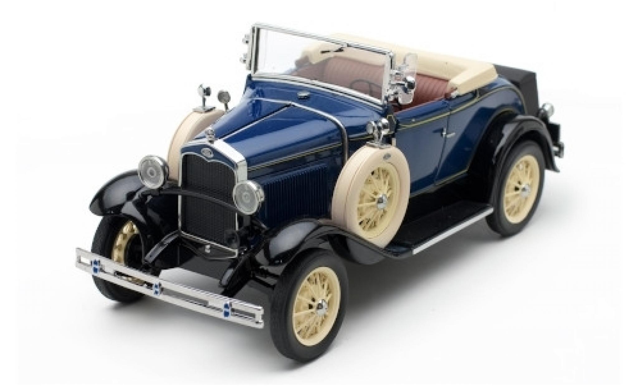 Ford Model A 1/18 Sun Star Roadster blauw 1931 modelauto