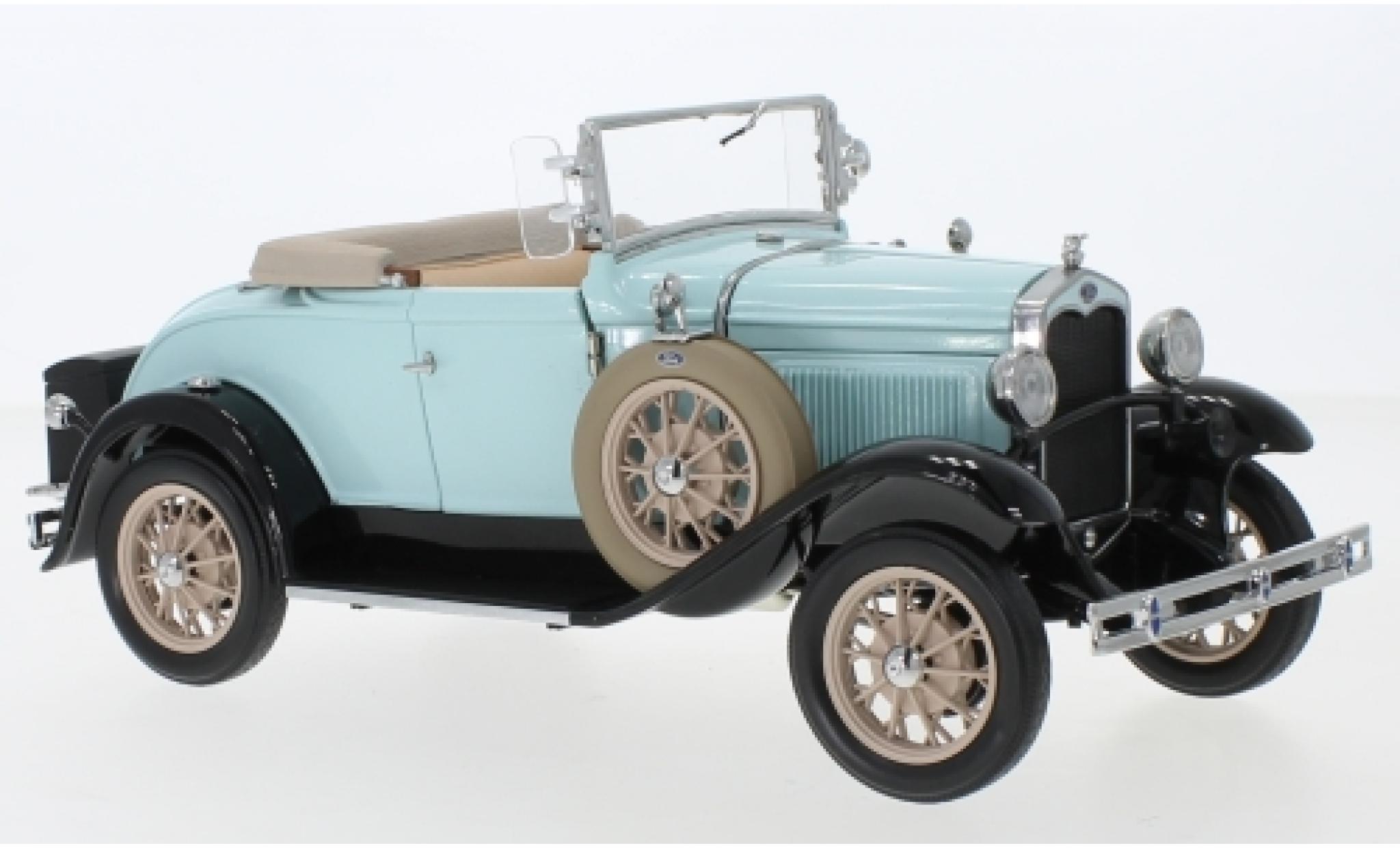 Ford Model A 1/18 Sun Star Roadster blauw 1931 modelauto