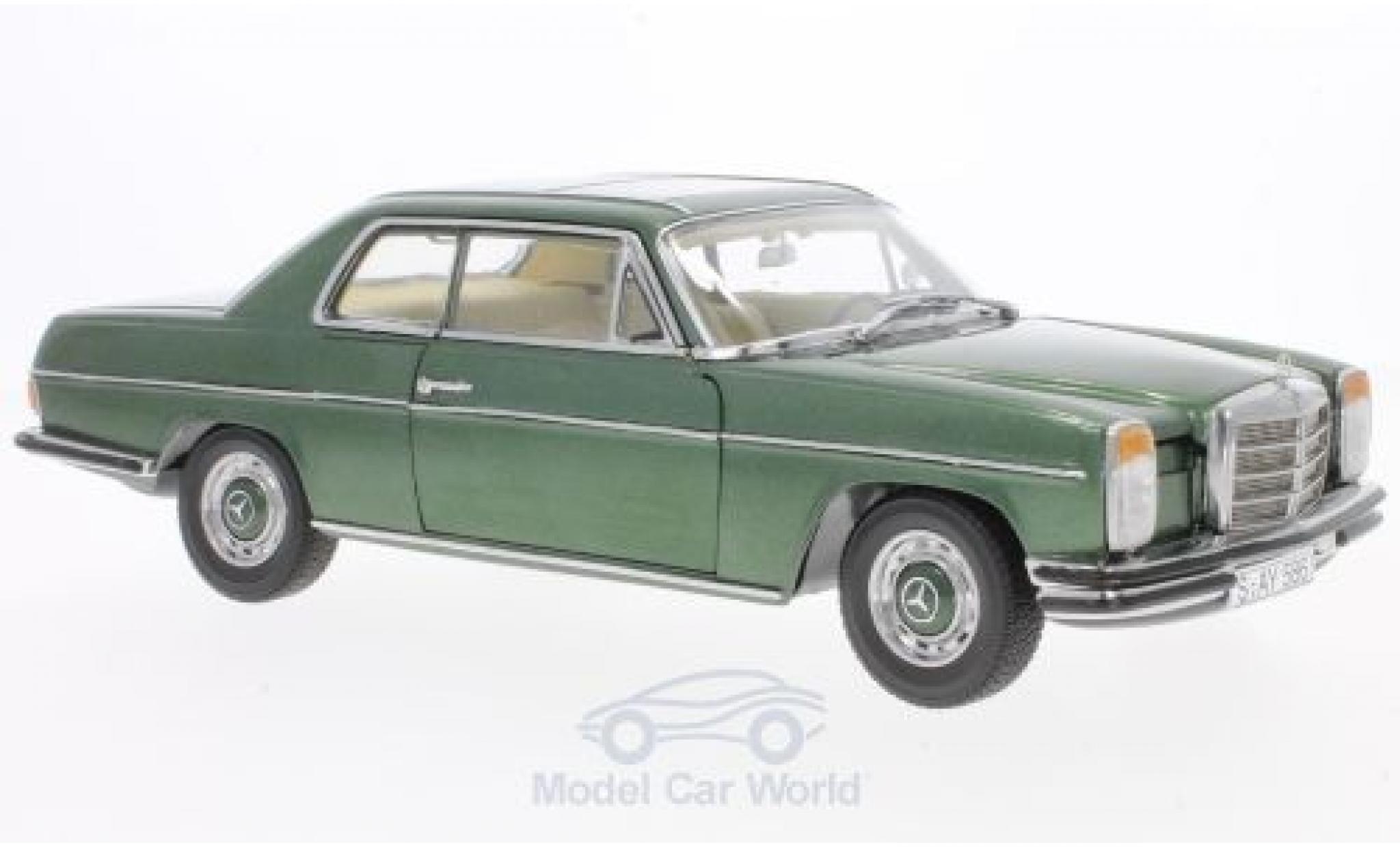 Mercedes 280 1/18 Sun Star C /8 (W 115) metallic groen 1973 modelauto