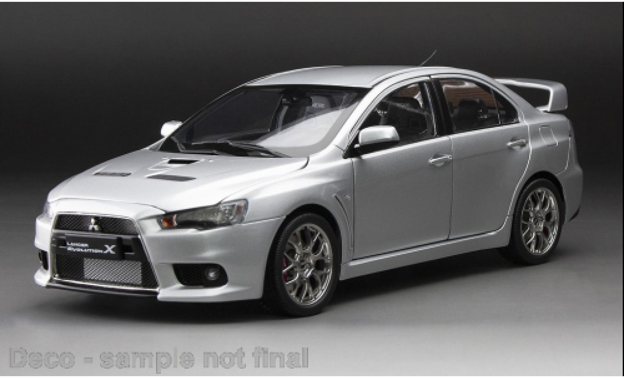 Mitsubishi Lancer 1/18 Sun Star Evolution X grijs 1:18 modelauto