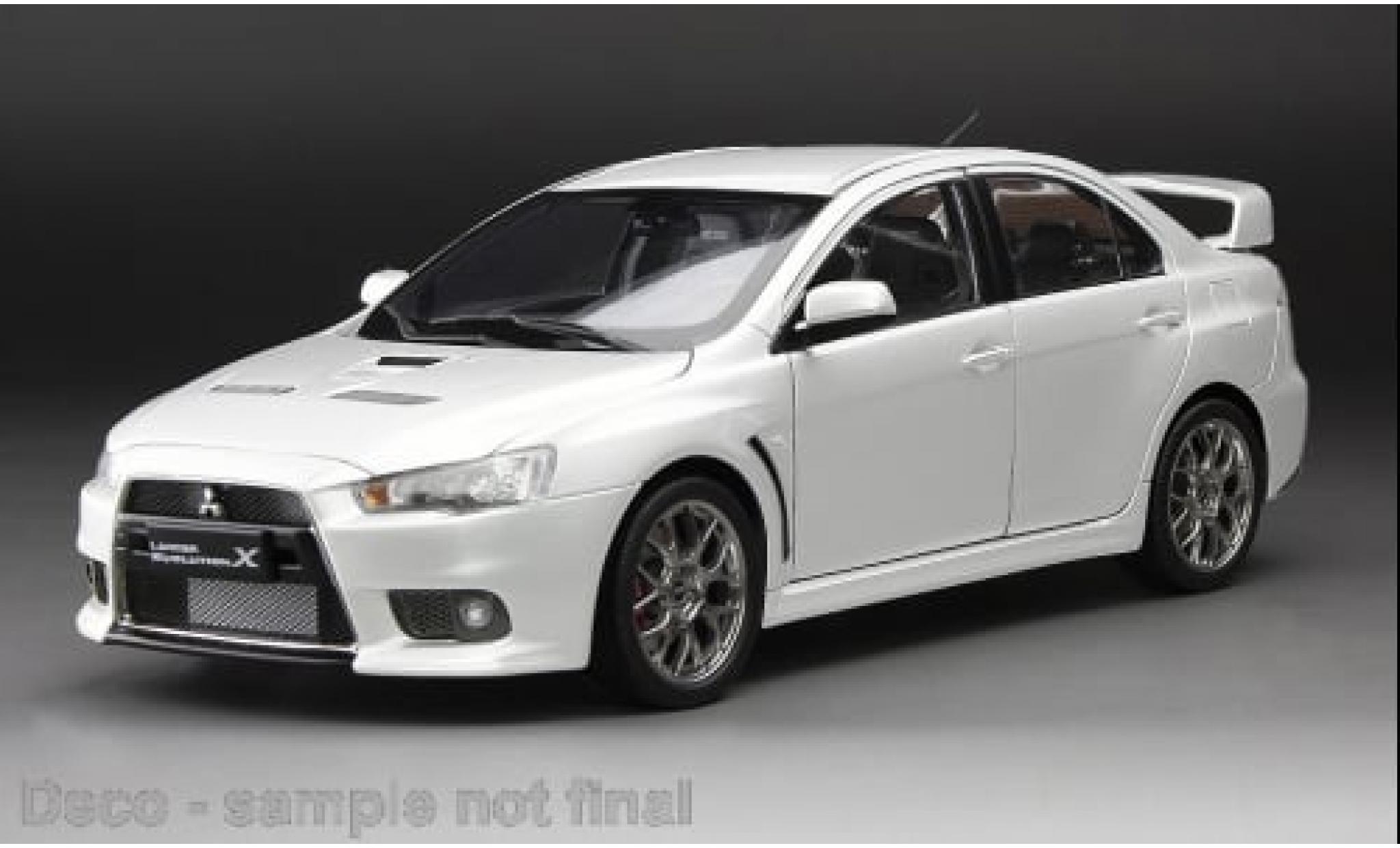 Mitsubishi Lancer 1/18 Sun Star Evolution X wit 1:18 modelauto