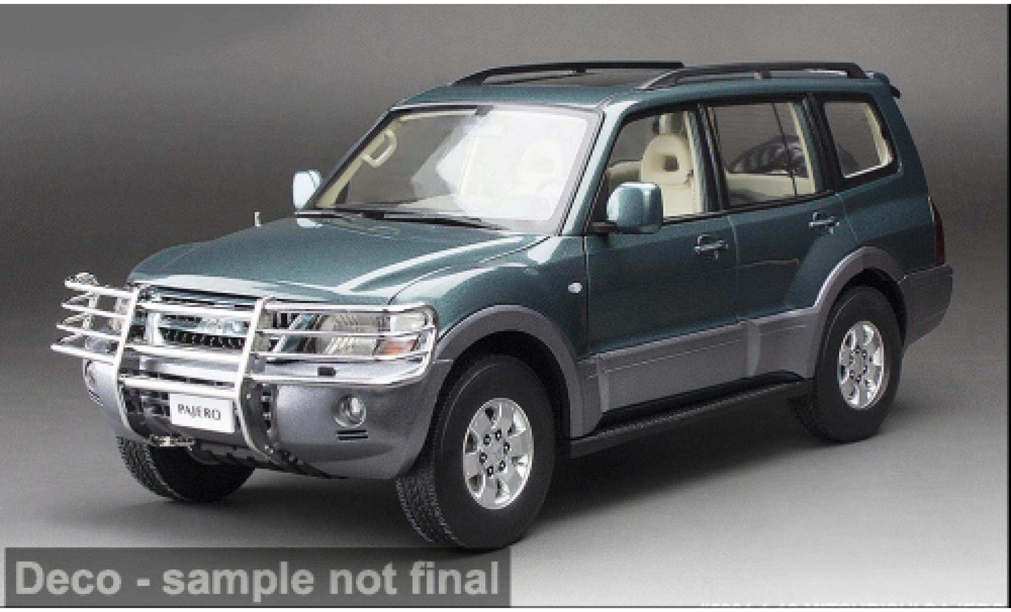 Mitsubishi Pajero 1/18 Sun Star V73 groen 1:18 modelauto