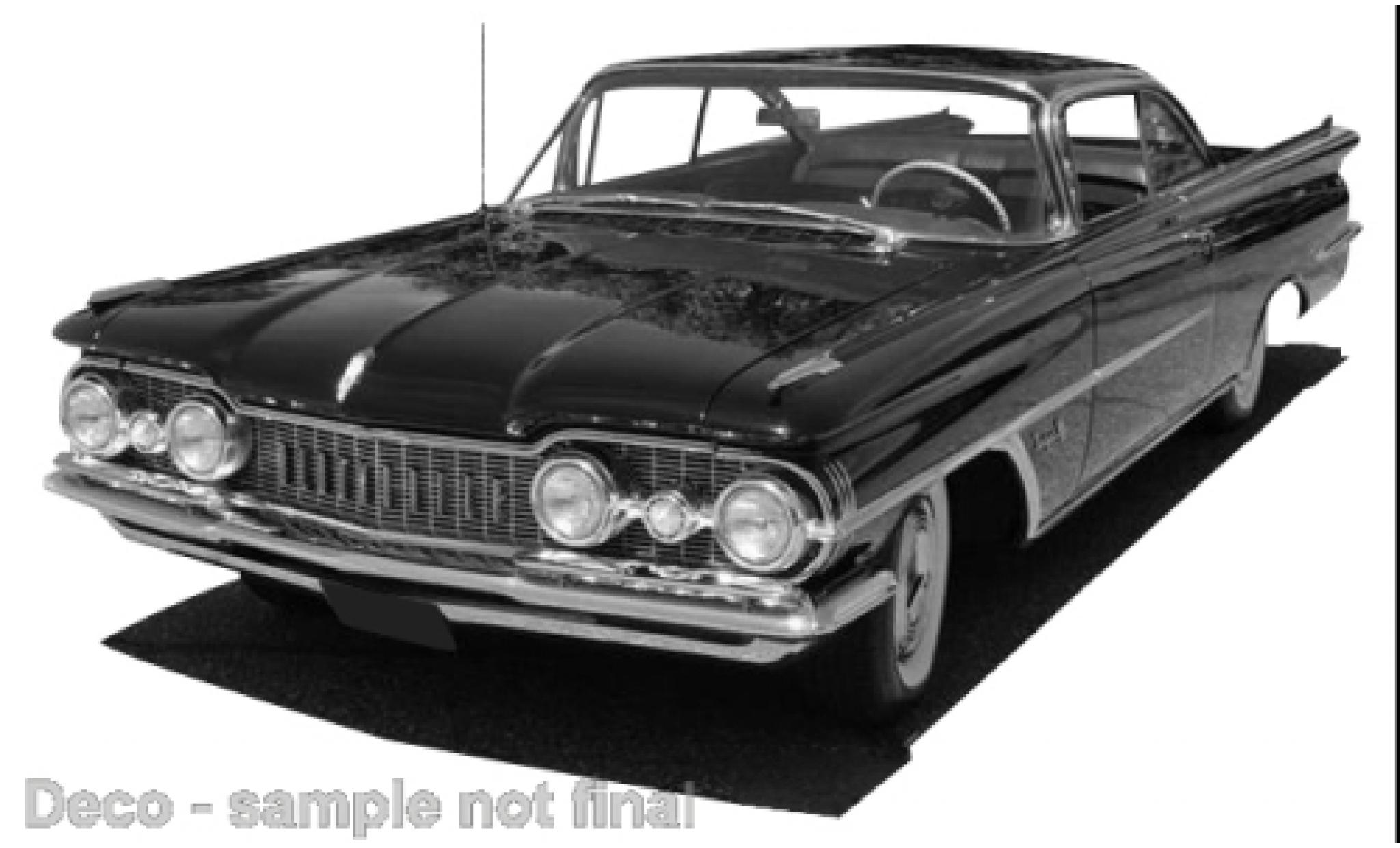 Oldsmobile 98 1/18 Sun Star HardTop zwart 1959 1:18 modelauto