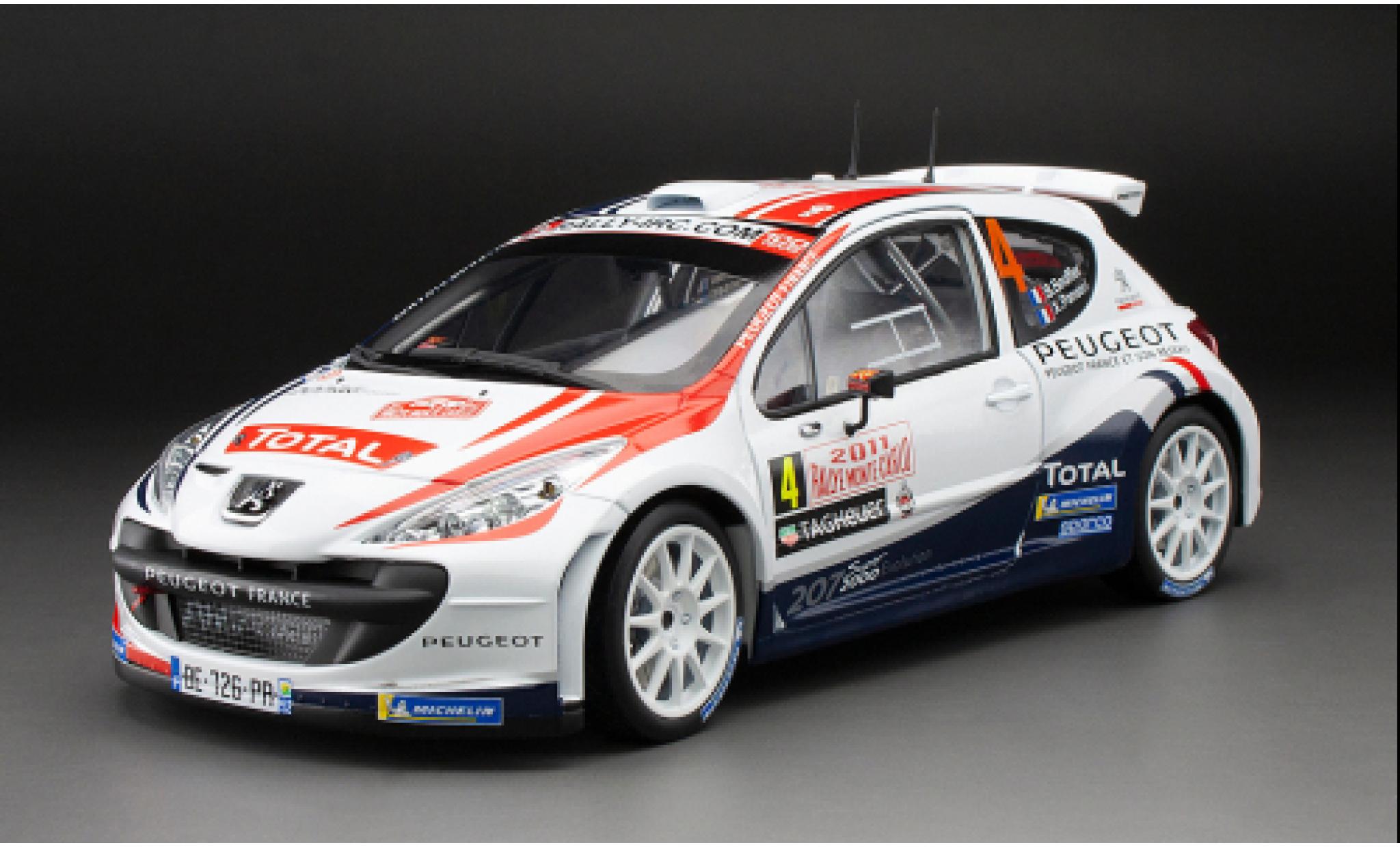 Peugeot 207 1/18 Sun Star S2000 No.4 Rallye WM Rallye Monte Carlo 2011 1:18 modelauto