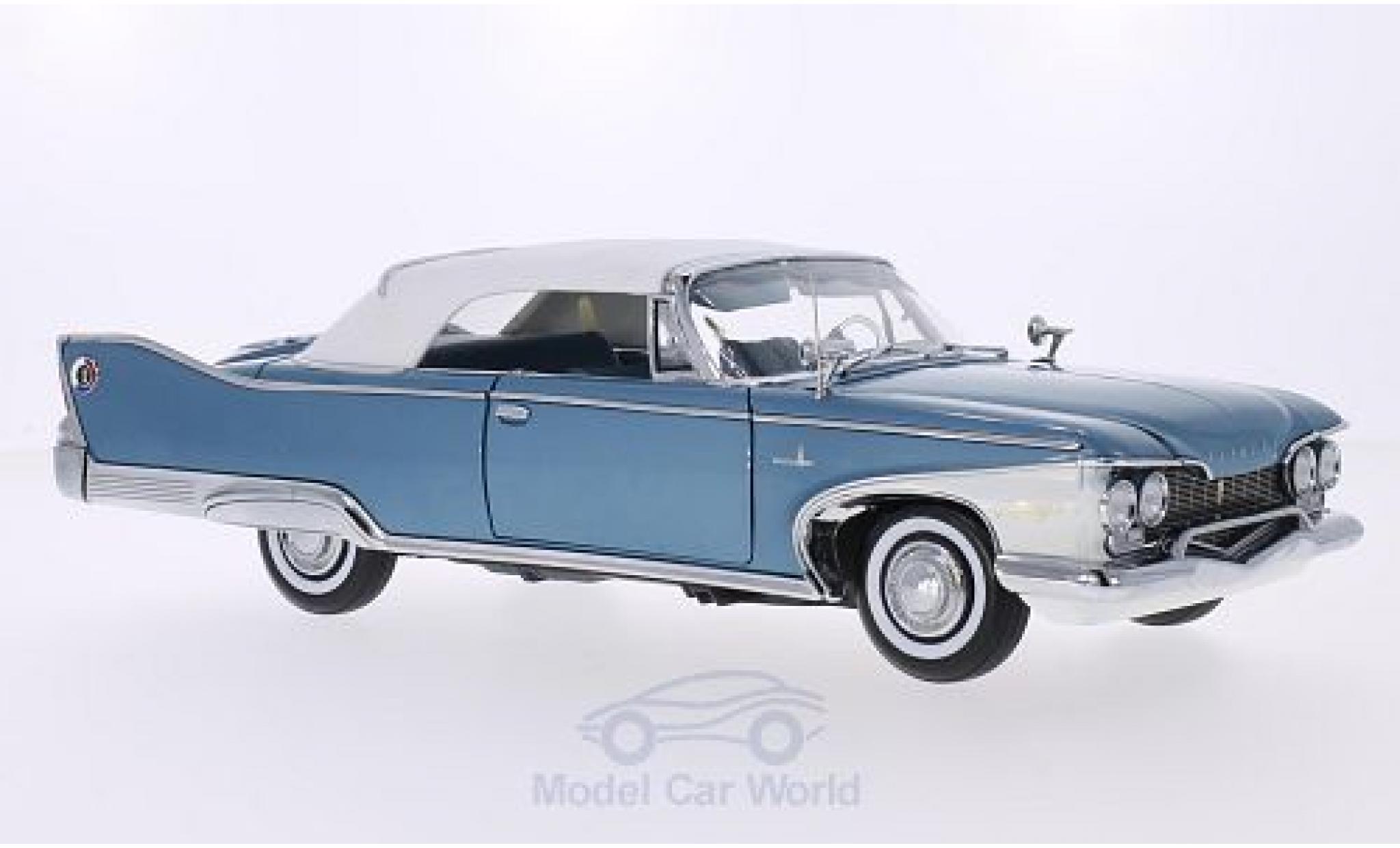 Plymouth Fury 1/18 Sun Star Cabriolet metallic blauw/wit 1960 ohne Vitrine modelauto
