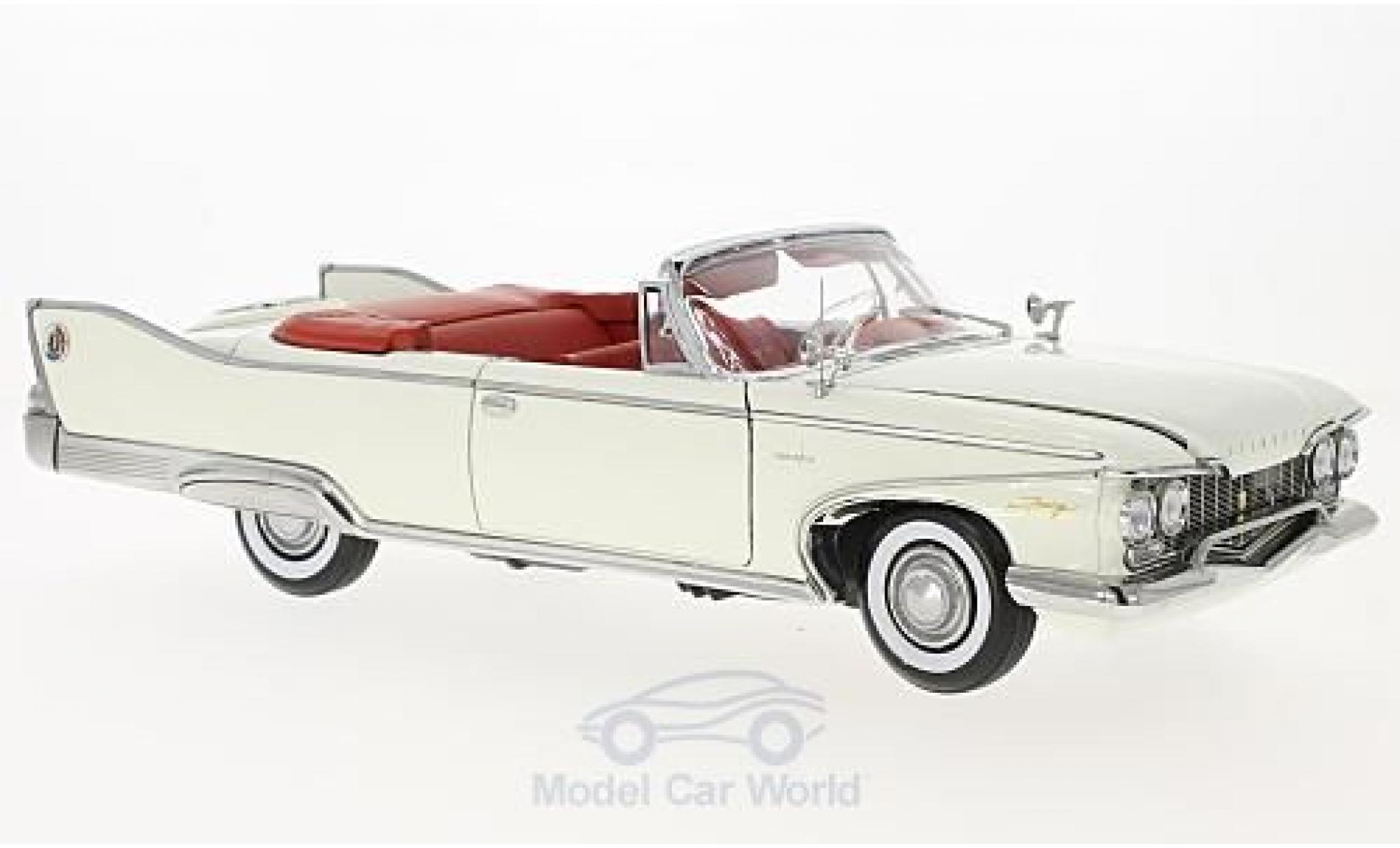 Plymouth Fury 1/18 Sun Star Cabriolet wit 1960 modelauto