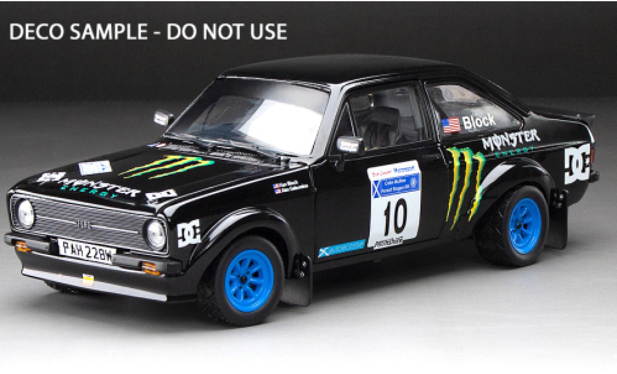 Ford Escort 1/18 Sun Star Mk II RS 1800 No.10 Monstre Colin McRae Forest Stages 2008 modelauto